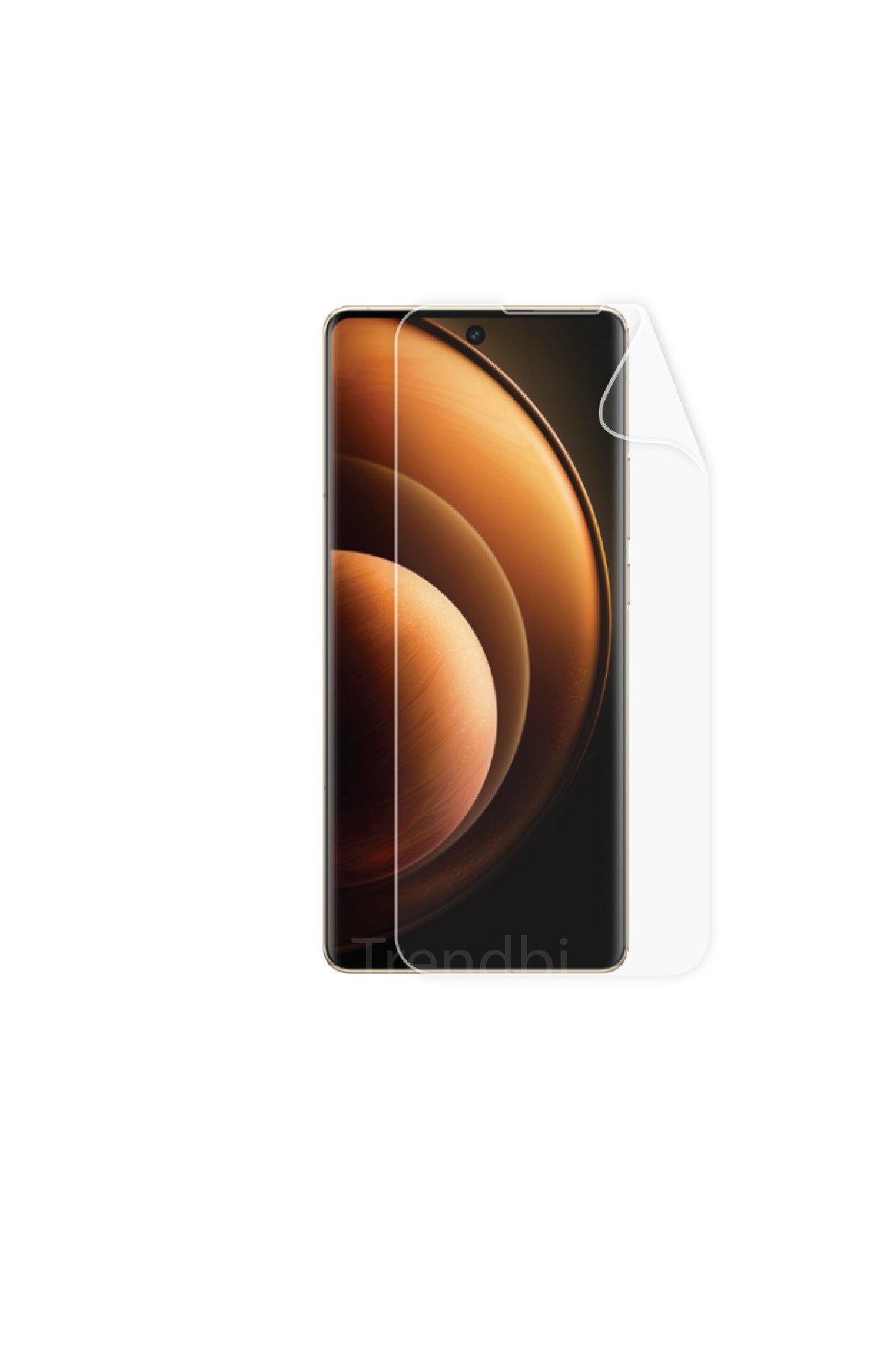 Vivo X100 Pro - Ekran Koruyucu Parlak Şeffaf Poliüretan Film (150 mikron)