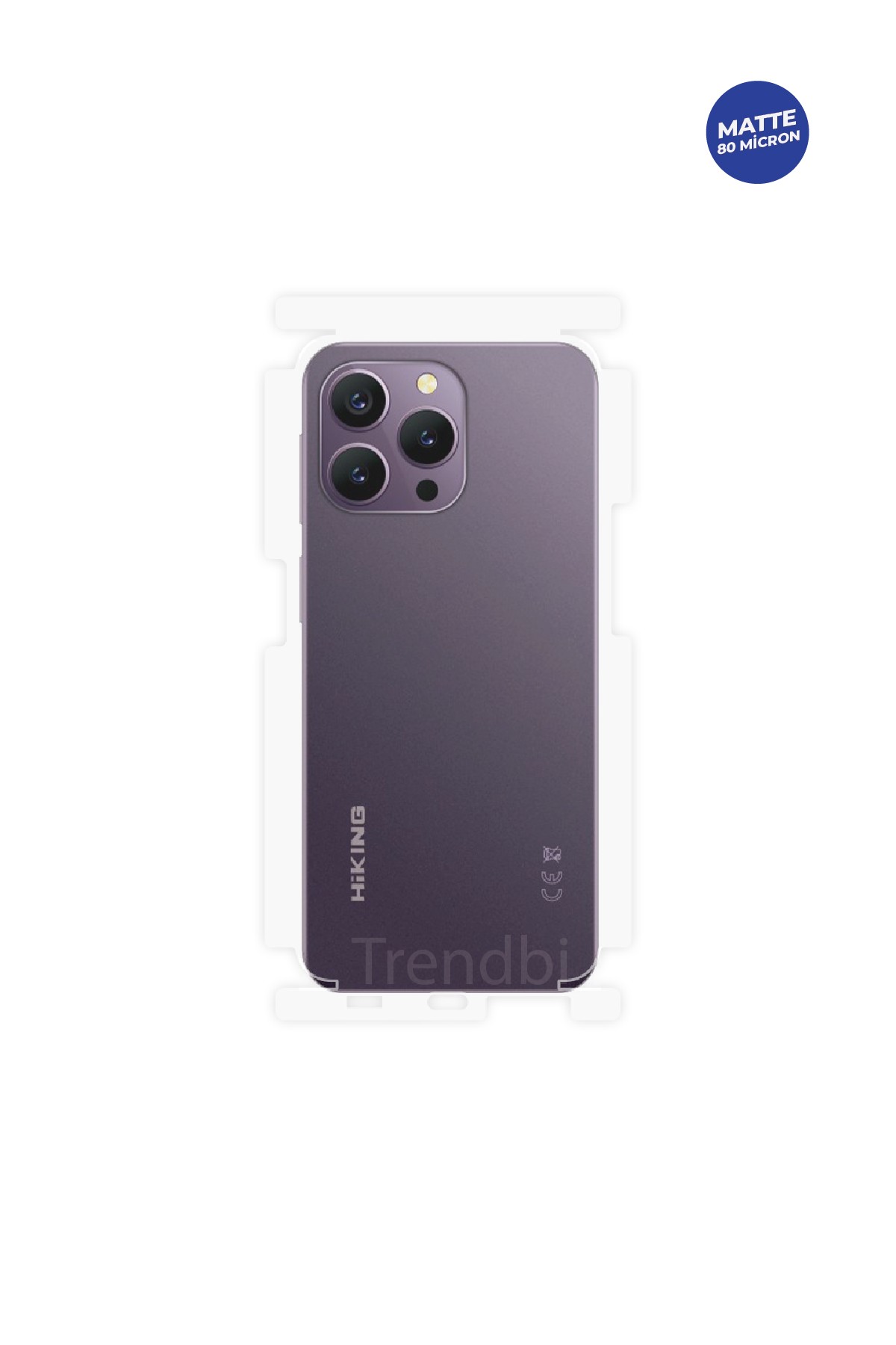 Arka/Yan Koruyucu Mat TPU Film (80 micron)
