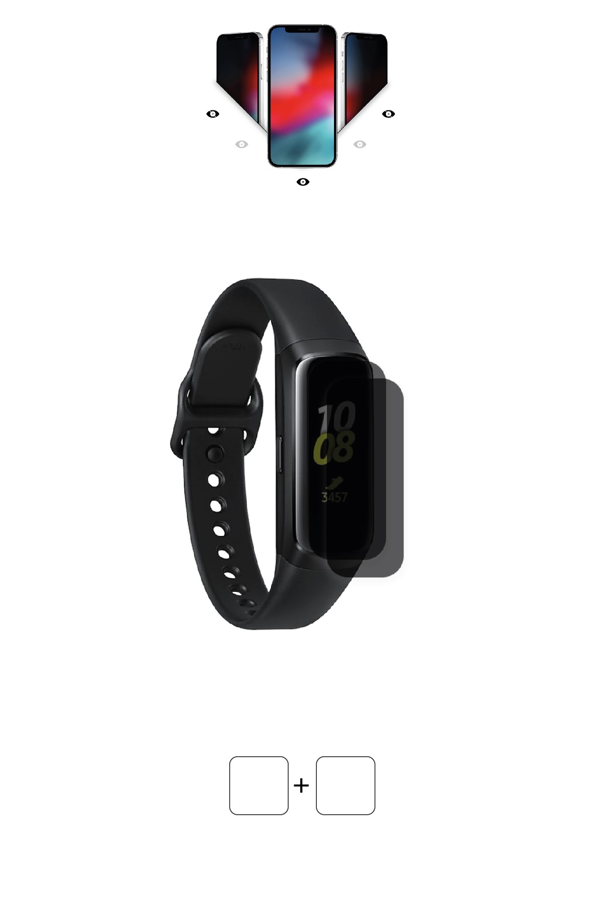 Samsung Galaxy Fit - Mat Hayalet Ekran Koruyucu Film (120 micron)