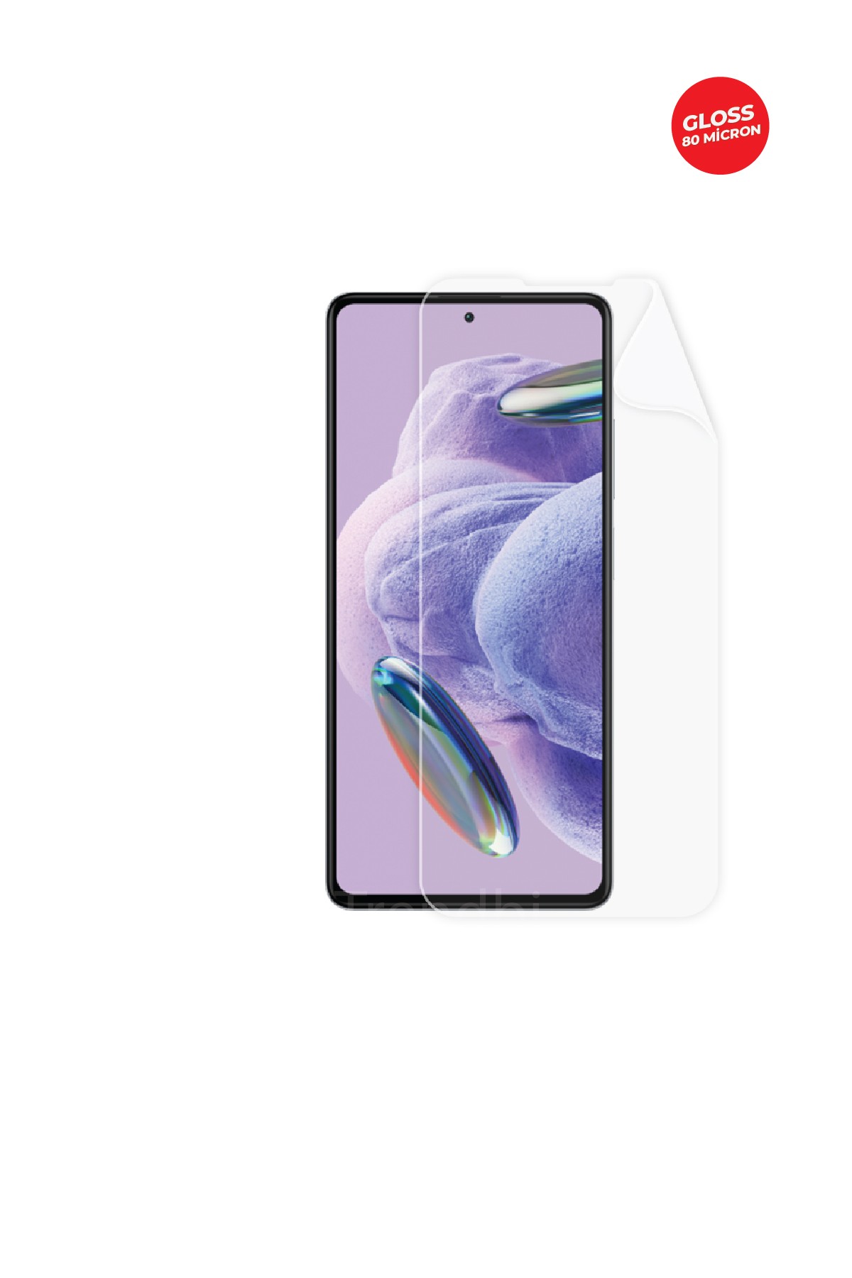 Xiaomi Redmi Note 12 Pro Plus - Ekran Koruyucu Parlak Şeffaf TPU Film (80 micron)