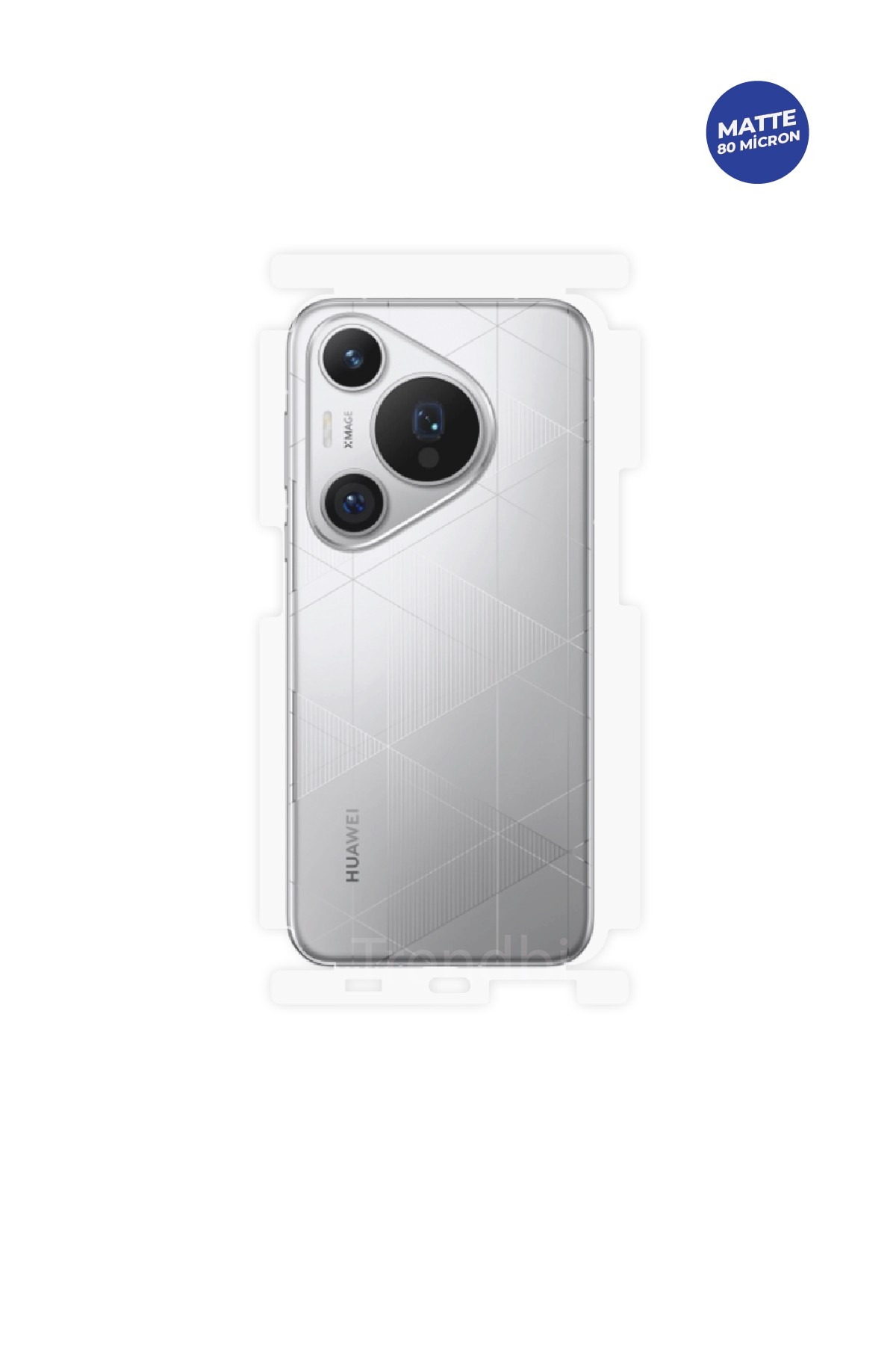 Huawei Pura 70 Pro Plus - Arka/Yan Koruyucu Mat TPU Film (80 micron)