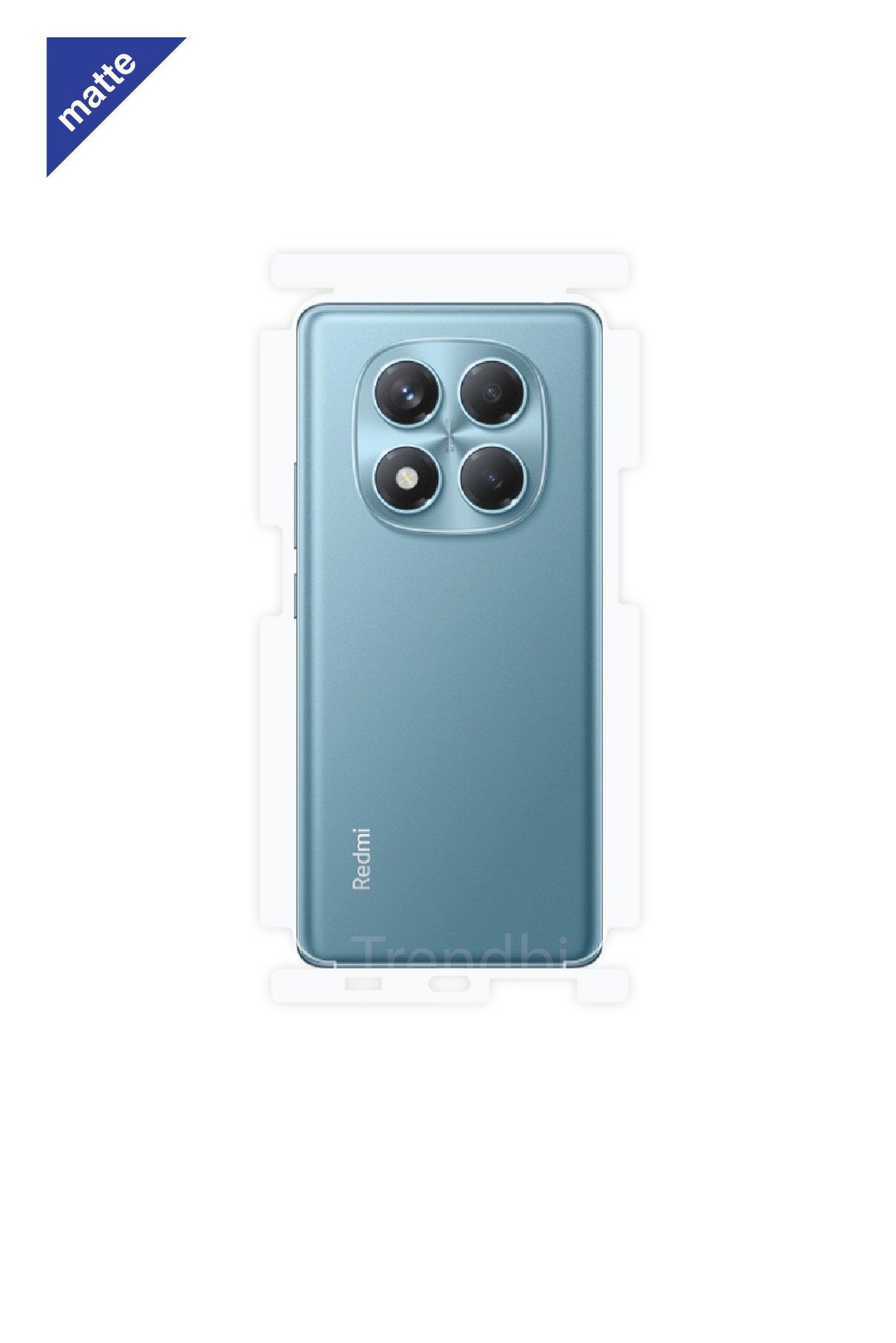 Xiaomi Redmi Note 14 Pro - Arka/Yan Koruyucu Mat Şeffaf Poliüretan Film (150 micron)