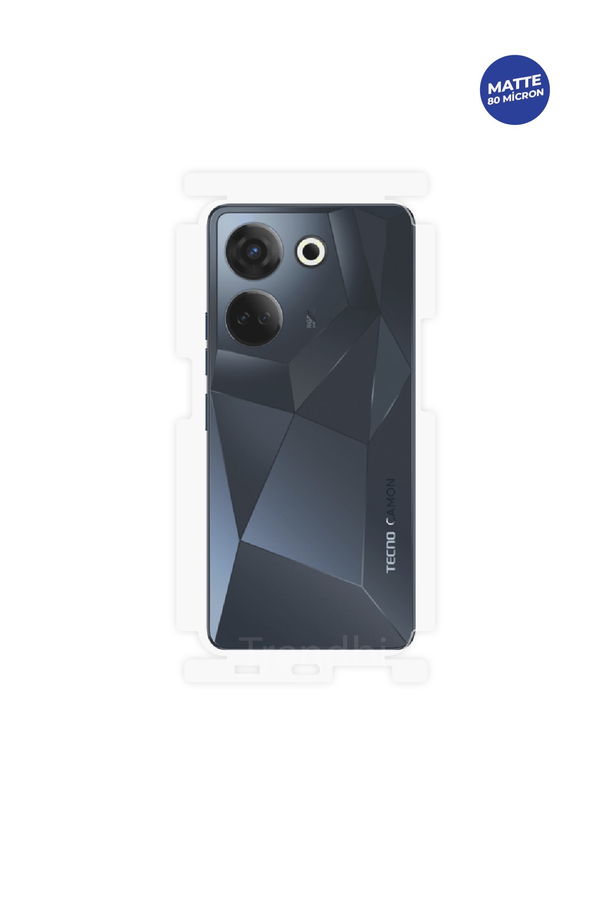 Arka/Yan Koruyucu Mat TPU Film (80 micron)
