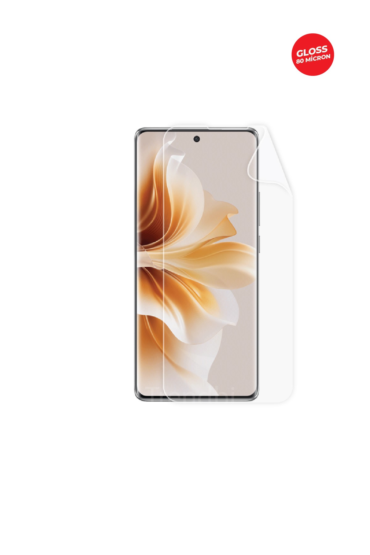 Oppo Reno 11 Pro - Ekran Koruyucu Parlak Şeffaf TPU Film (80 micron)
