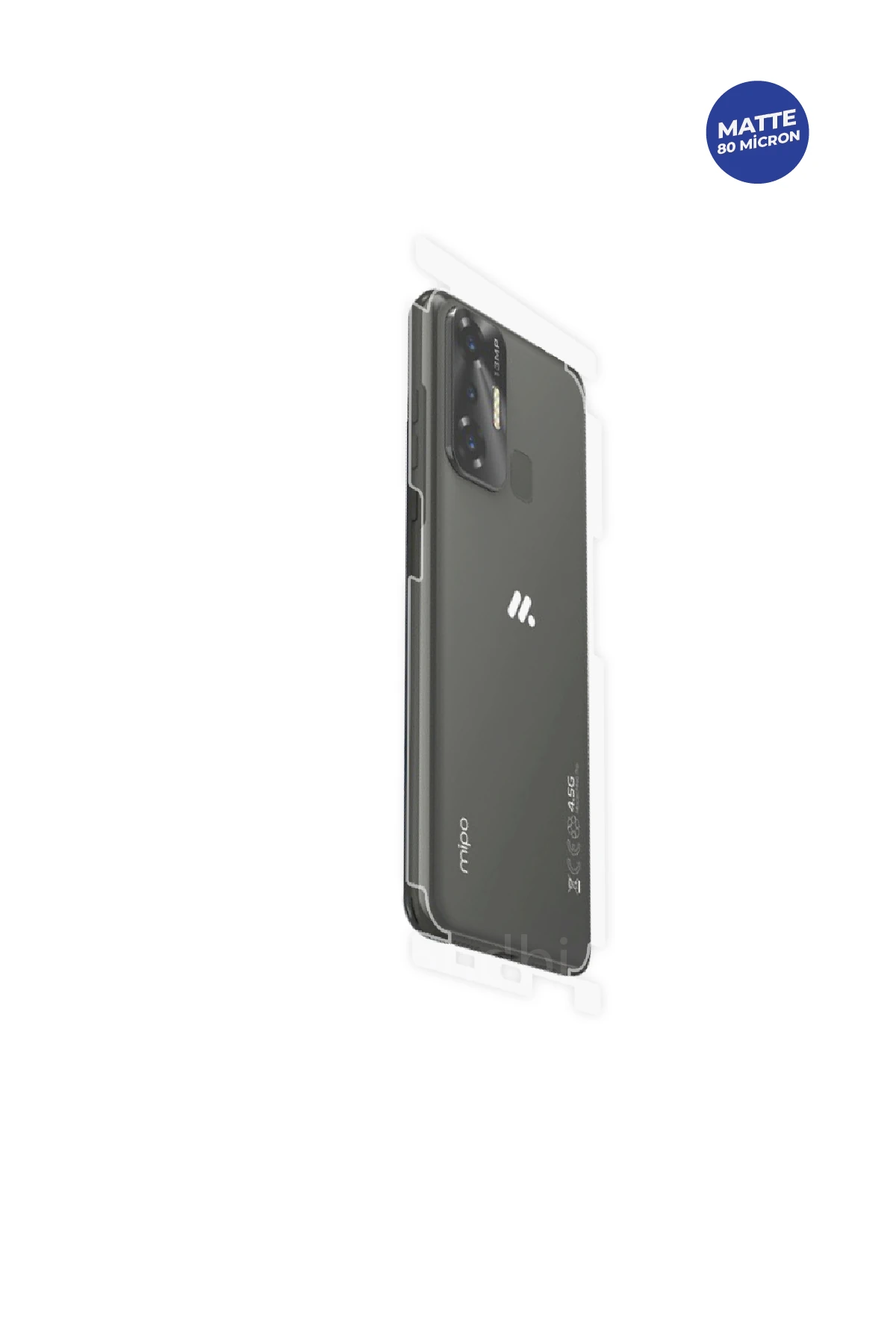 Arka/Yan Koruyucu Mat TPU Film (80 micron)