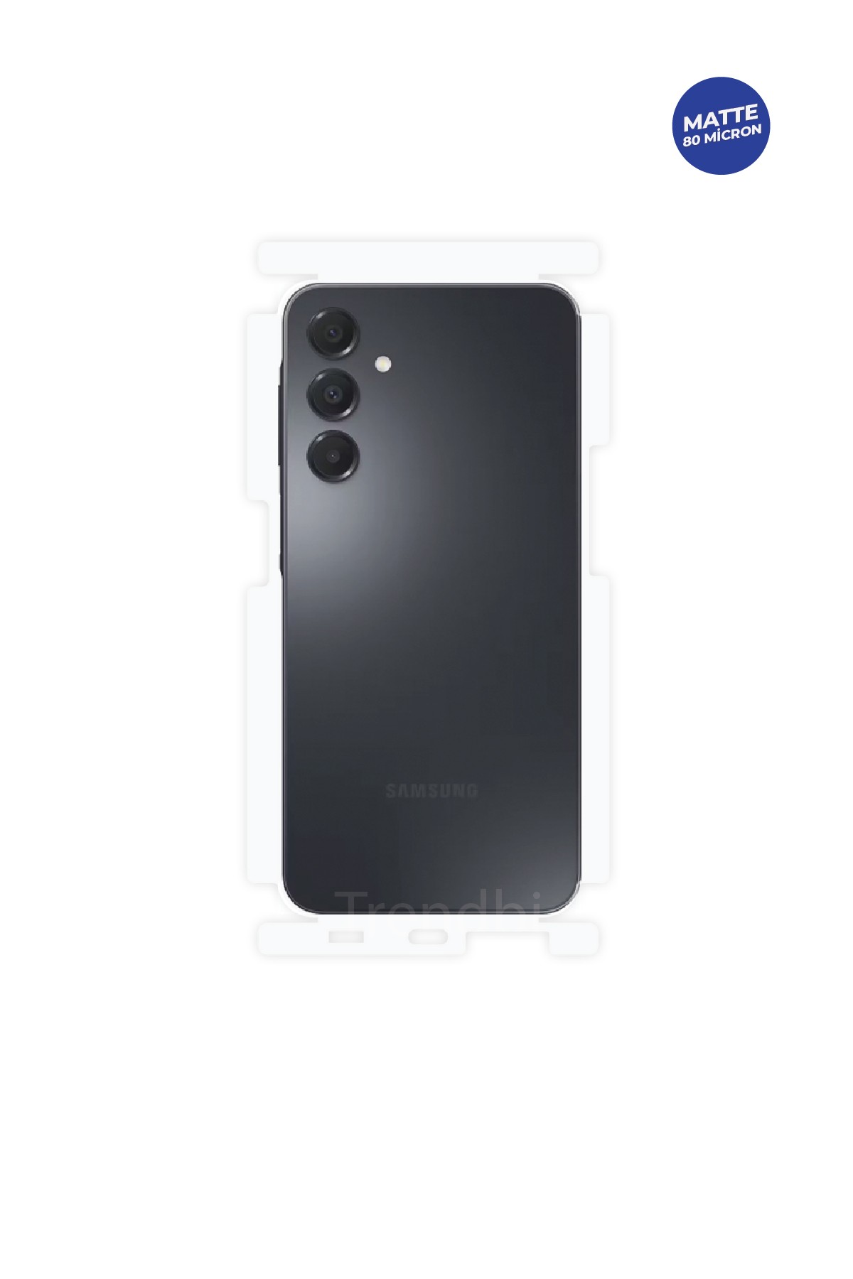 Samsung Galaxy a16 - Arka/Yan Koruyucu Mat TPU Film (80 micron)