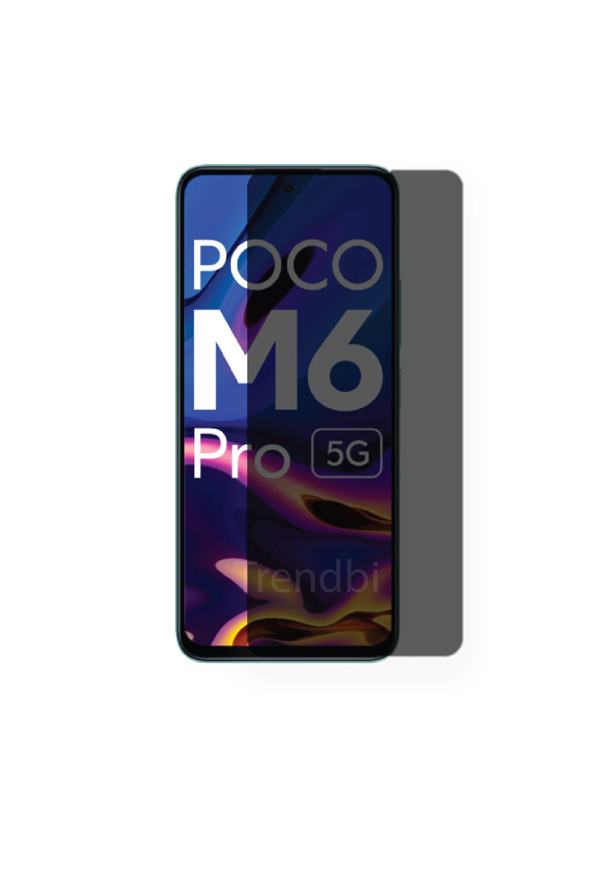 Xiaomi Poco M6 Pro - Parlak Hayalet Ekran Koruyucu Film (120 micron)