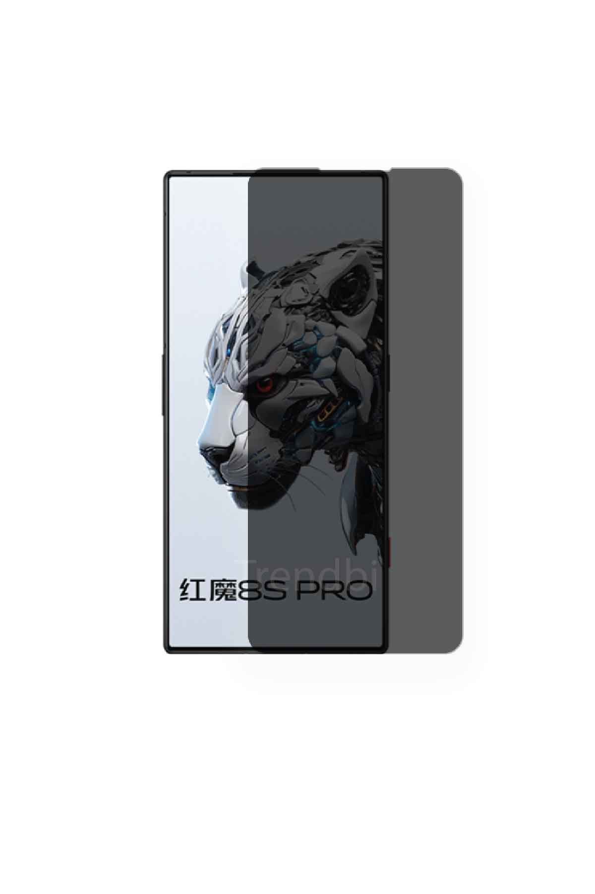 ZTE Nubia Red Magic 8S Pro - Parlak Hayalet Ekran Koruyucu Film (120 micron)