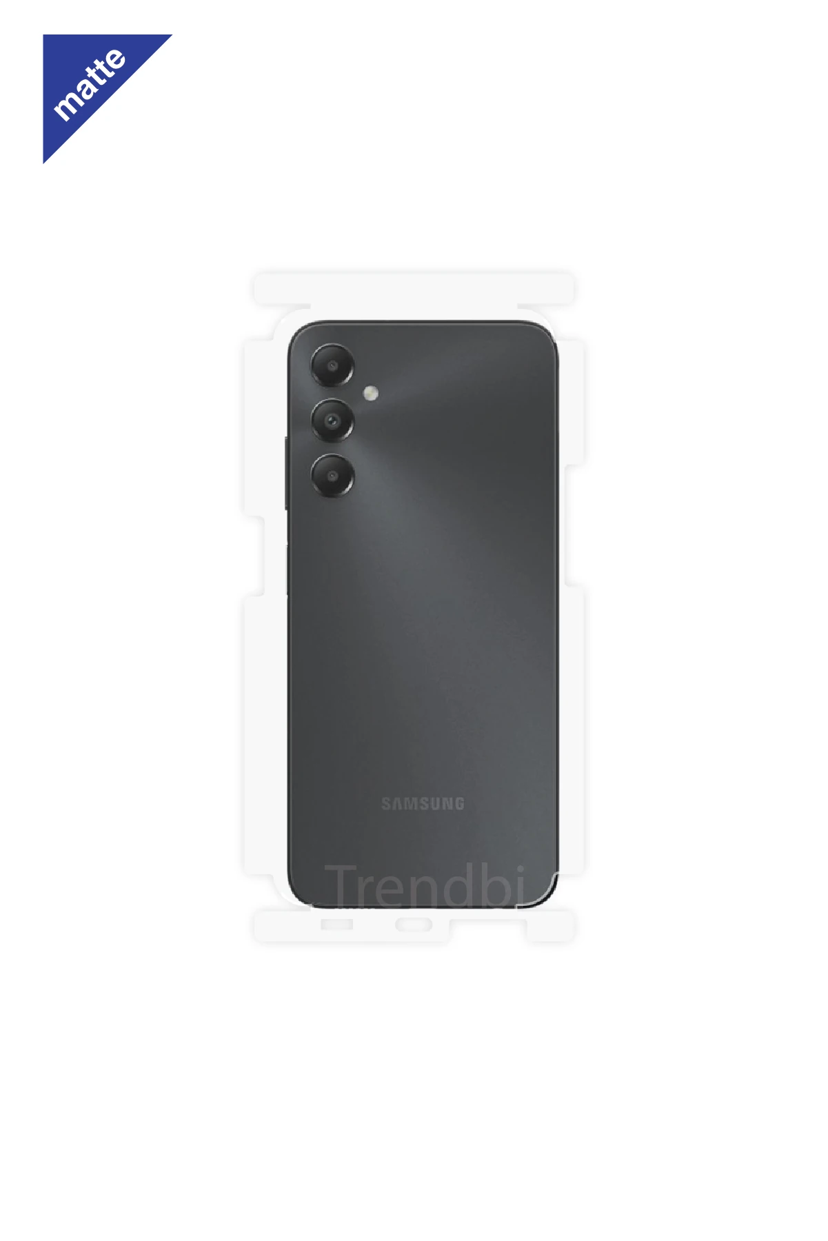 Samsung Galaxy A05S - Arka/Yan Koruyucu Mat Şeffaf Poliüretan Film (150 micron)