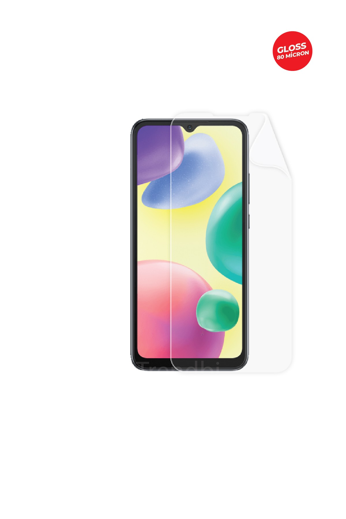 Xiaomi Redmi 10A - Ekran Koruyucu Parlak Şeffaf TPU Film (80 micron)