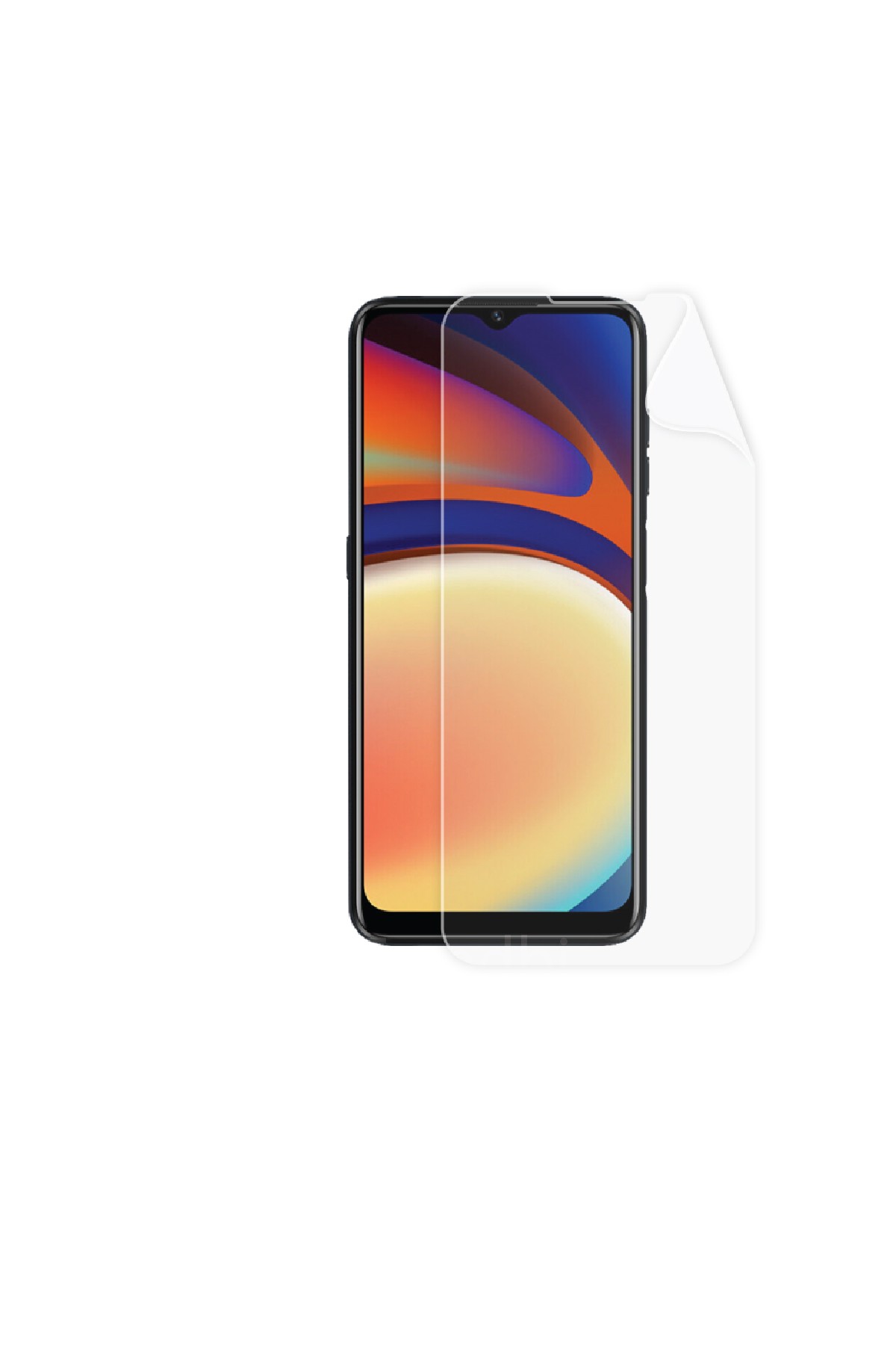 Oukitel C32 - Ekran Koruyucu Parlak Şeffaf Poliüretan Film (150 mikron)