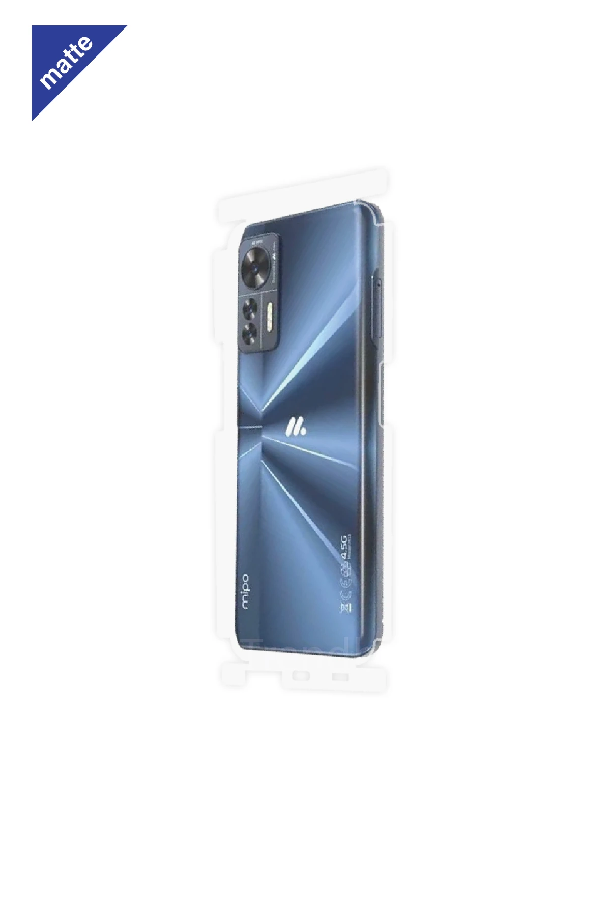 Mipo M33 - Arka/Yan Koruyucu Mat Şeffaf Poliüretan Film (150 micron)