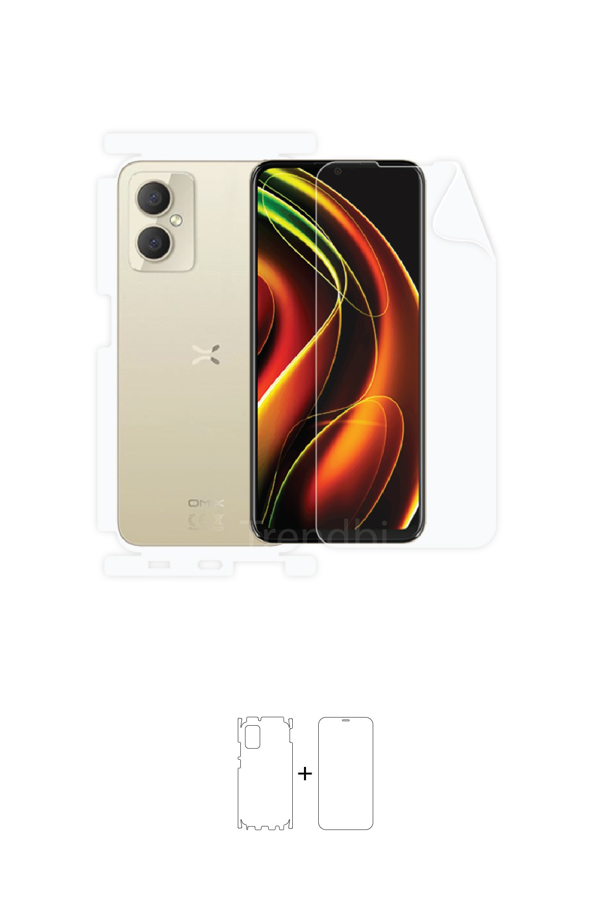 Omix X4 - Fullbody Koruyucu Parlak Şeffaf Poliüretan Film (150 micron)
