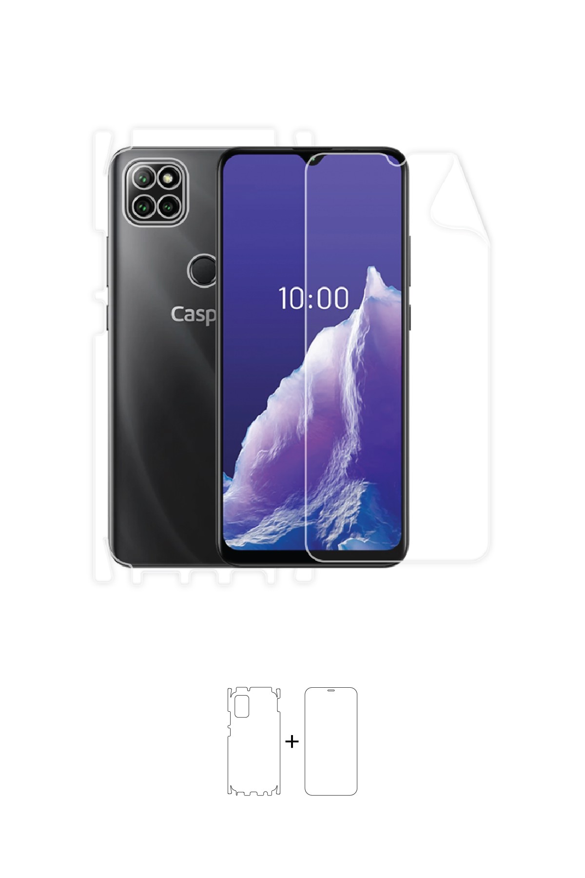 Casper Via E30 Plus - Fullbody Koruyucu Parlak Şeffaf Poliüretan Film (150 micron)