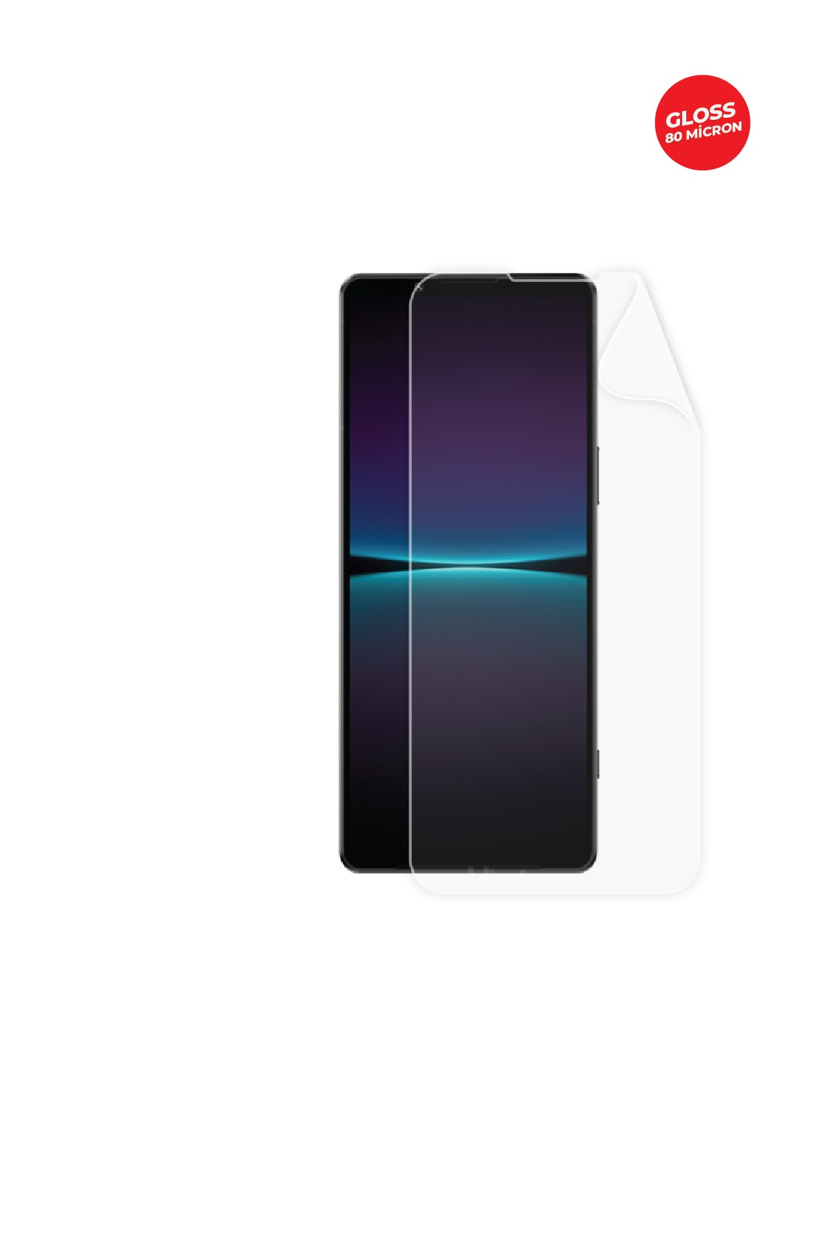 Sony Xperia 1 VI - Ekran Koruyucu Parlak Şeffaf TPU Film (80 micron)