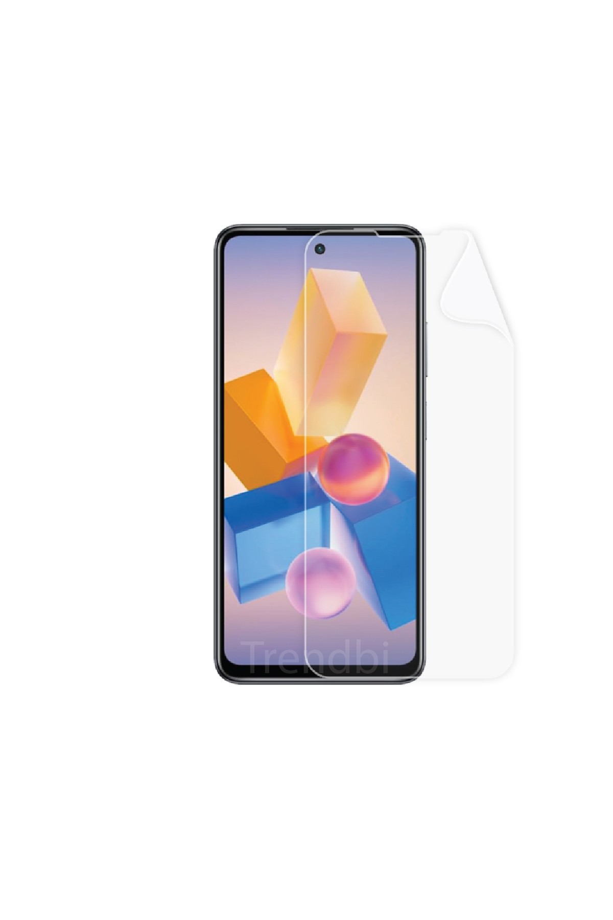Infinix Hot 40I - Ekran Koruyucu Parlak Şeffaf Poliüretan Film (150 mikron)