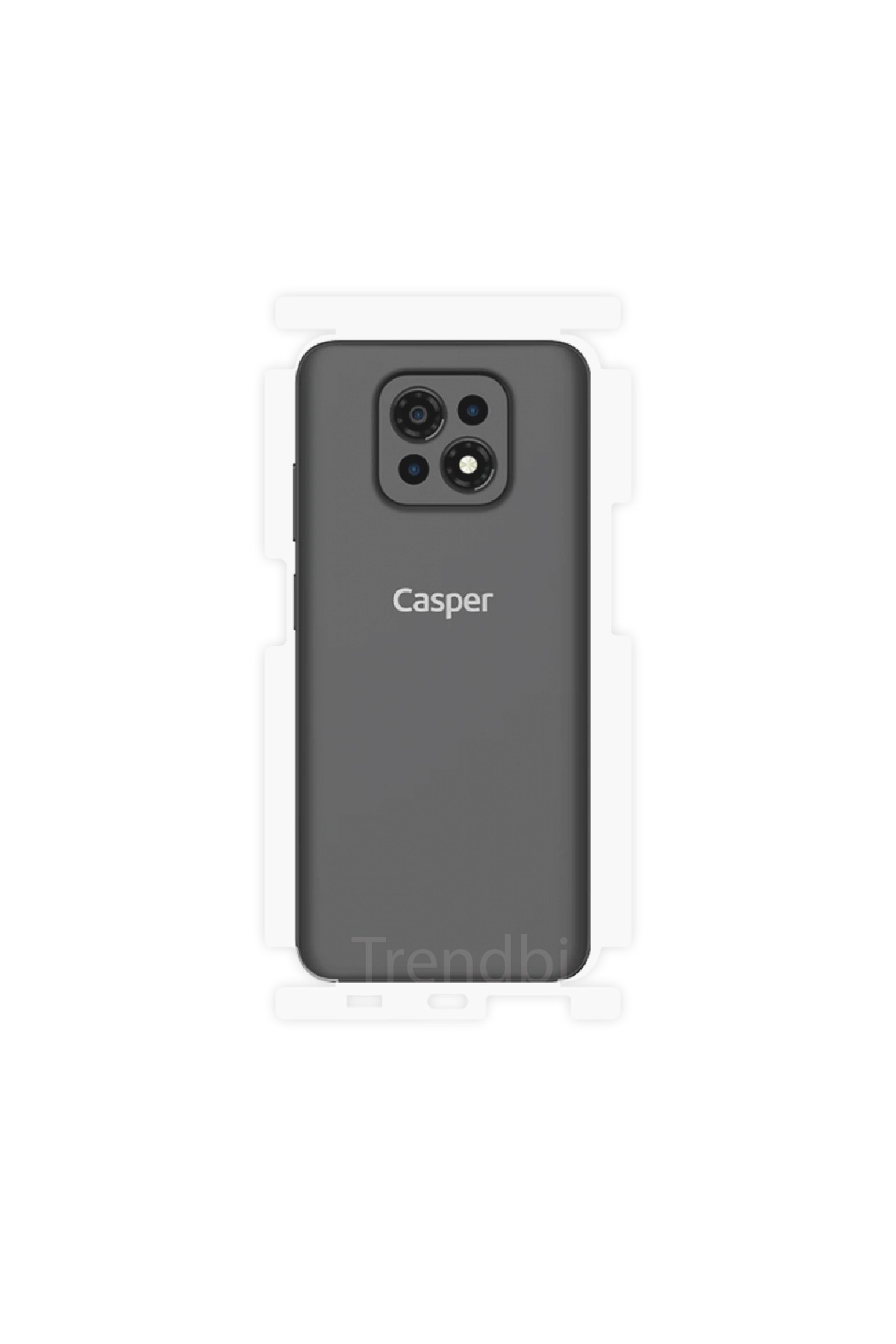 Casper Via M35 - Arka/Yan Koruyucu Parlak Şeffaf Poliüretan Film (150 micron)
