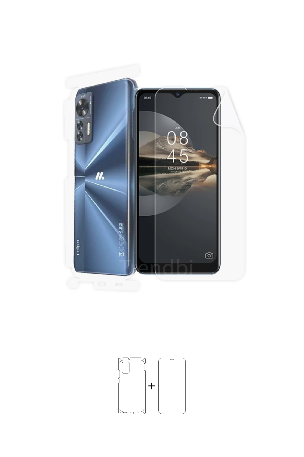 Mipo M33 - Fullbody Koruyucu Parlak Şeffaf Poliüretan Film (150 micron)