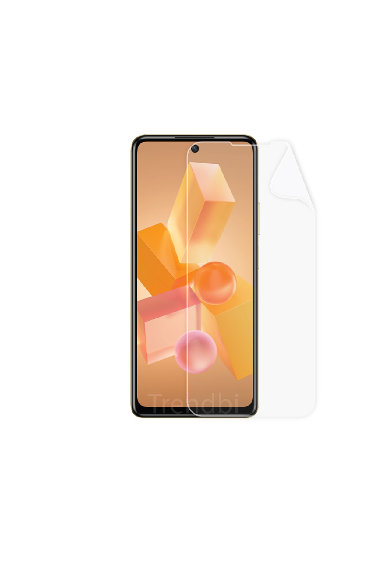 Infinix Hot 40 Pro - Ekran Koruyucu Parlak Şeffaf Poliüretan Film (150 mikron)