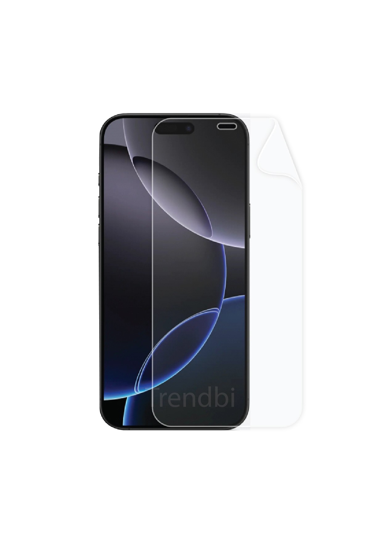 iPhone 16 Pro Max - Ekran Koruyucu Parlak Şeffaf Poliüretan Film (150 mikron)