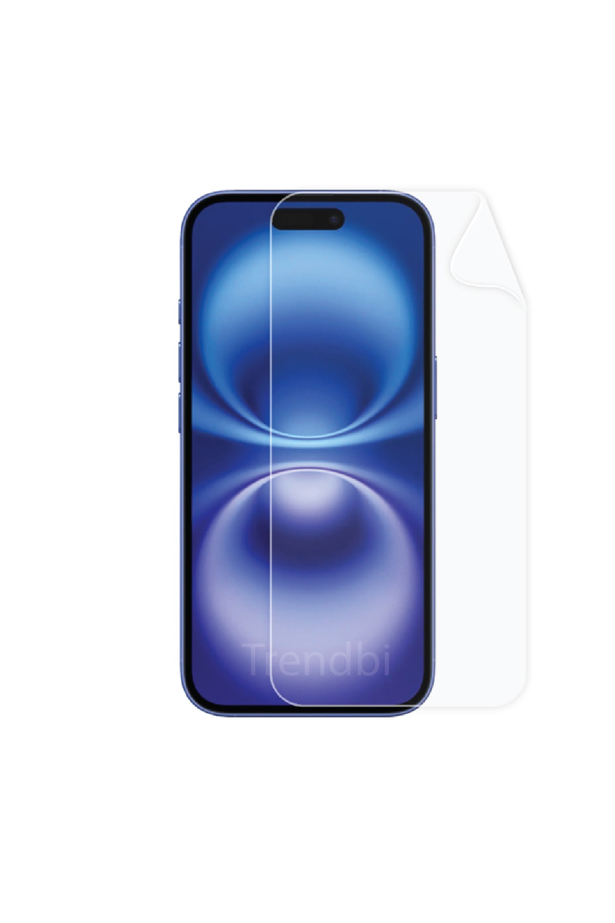 iPhone 16 - Ekran Koruyucu Parlak Şeffaf Poliüretan Film (150 mikron)