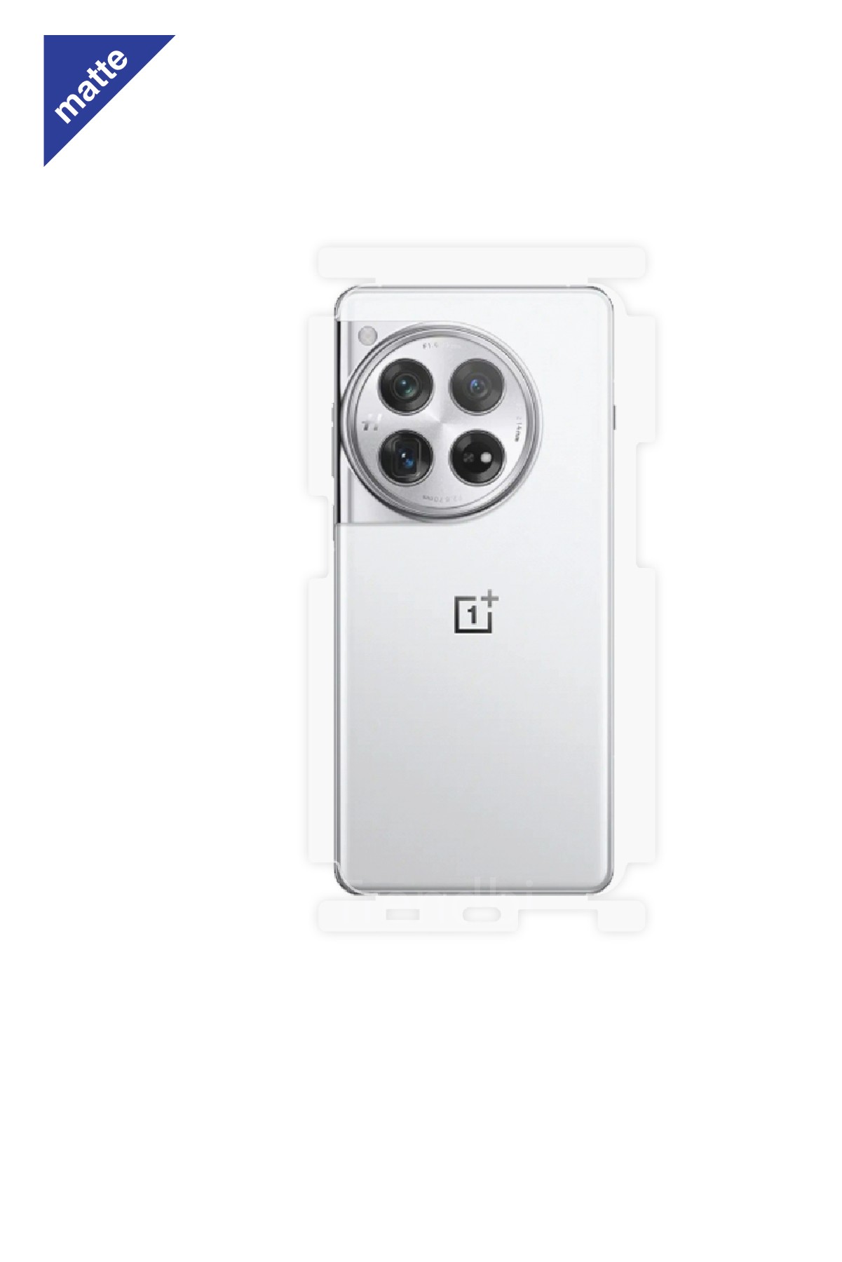 Oneplus 12 - Arka/Yan Koruyucu Mat Şeffaf Poliüretan Film (150 micron)