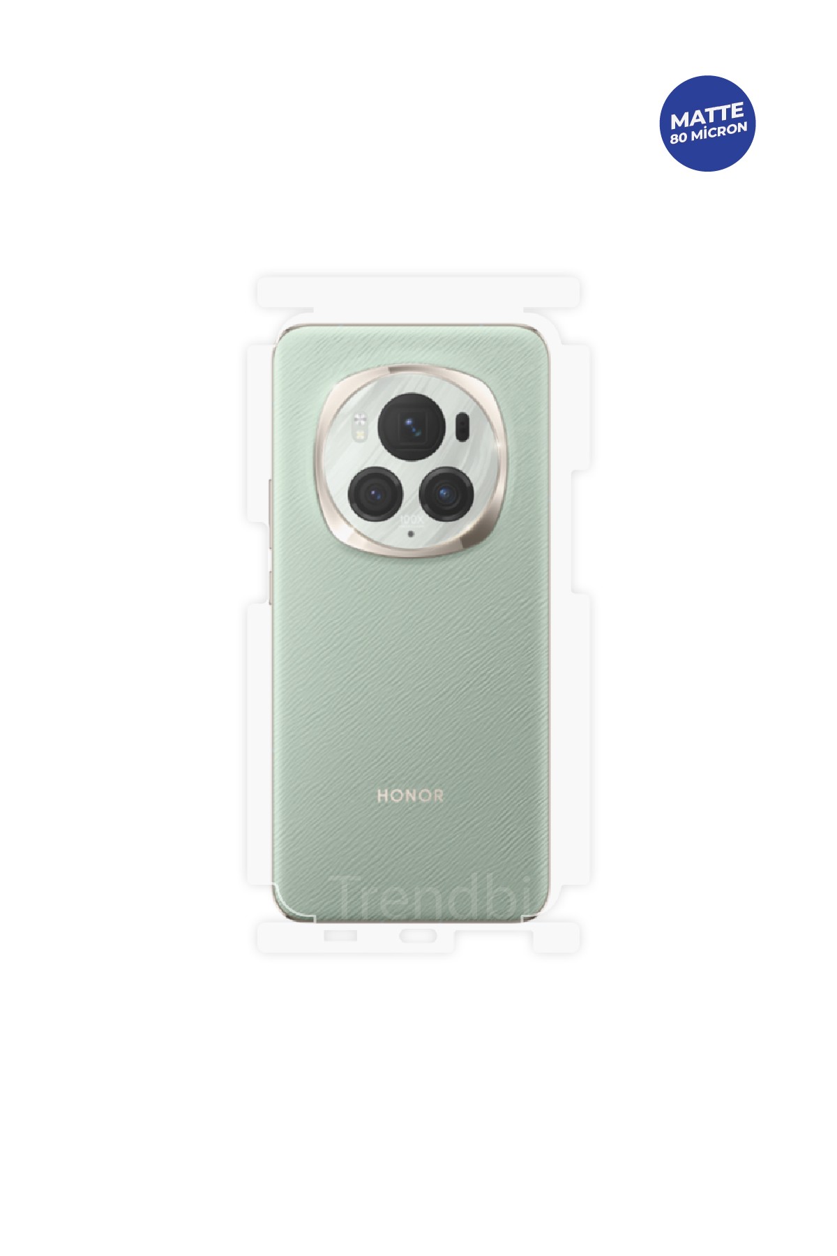 Honor Magic 6 Pro - Arka/Yan Koruyucu Mat TPU Film (80 micron)