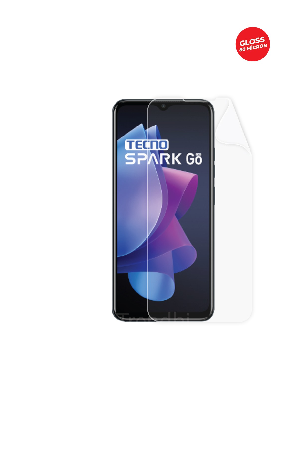 Tecno Spark Go 2023 - Ekran Koruyucu Parlak Şeffaf TPU Film (80 micron)