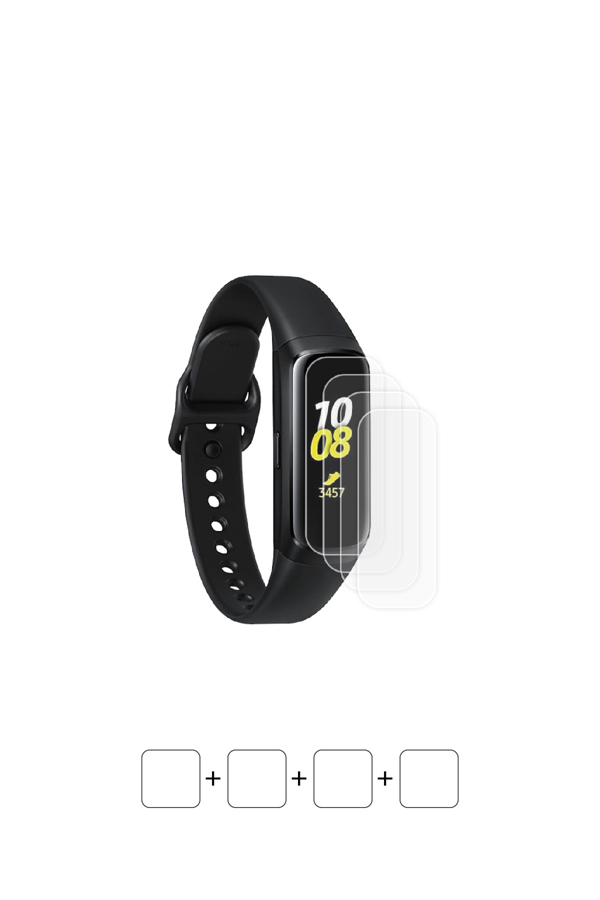 Samsung Galaxy Fit - Ekran Koruyucu Parlak Şeffaf Poliüretan Film (150 mikron)