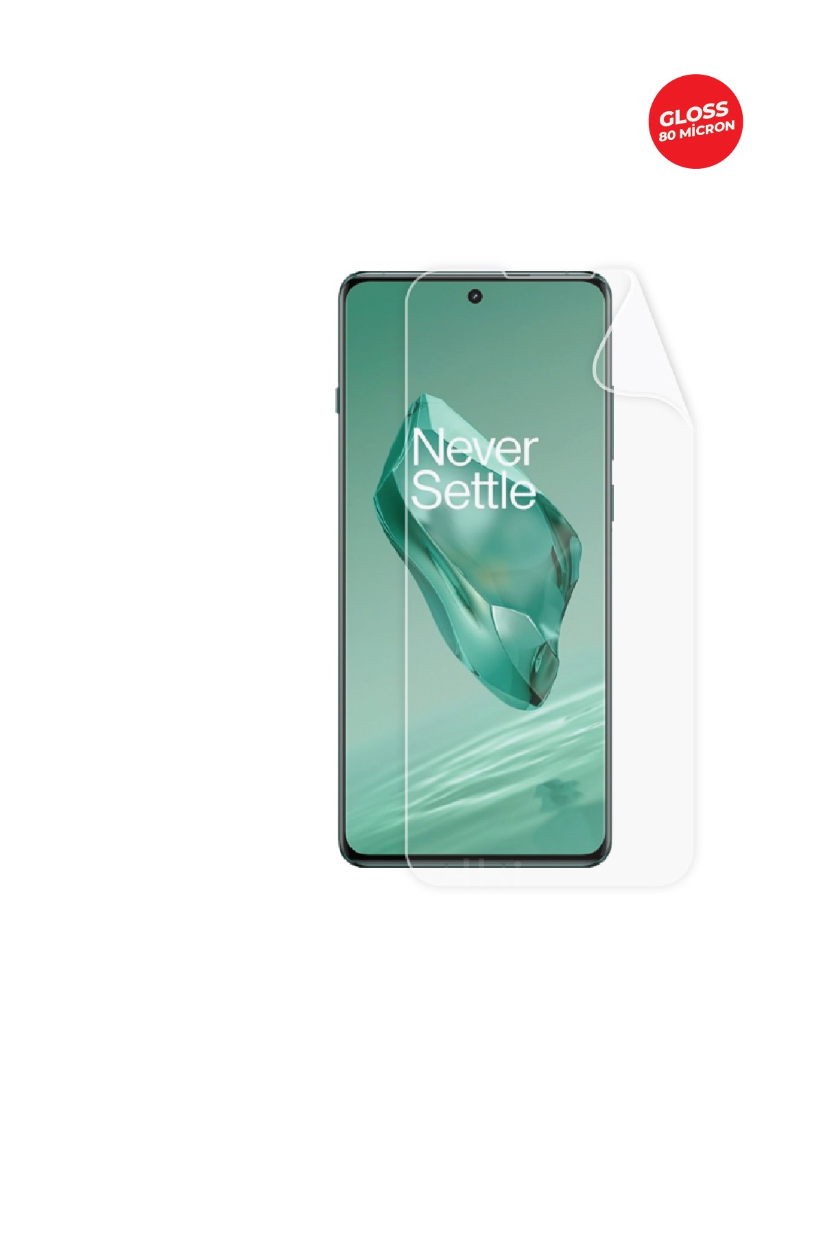 Oneplus 12 - Ekran Koruyucu Parlak Şeffaf TPU Film (80 micron)