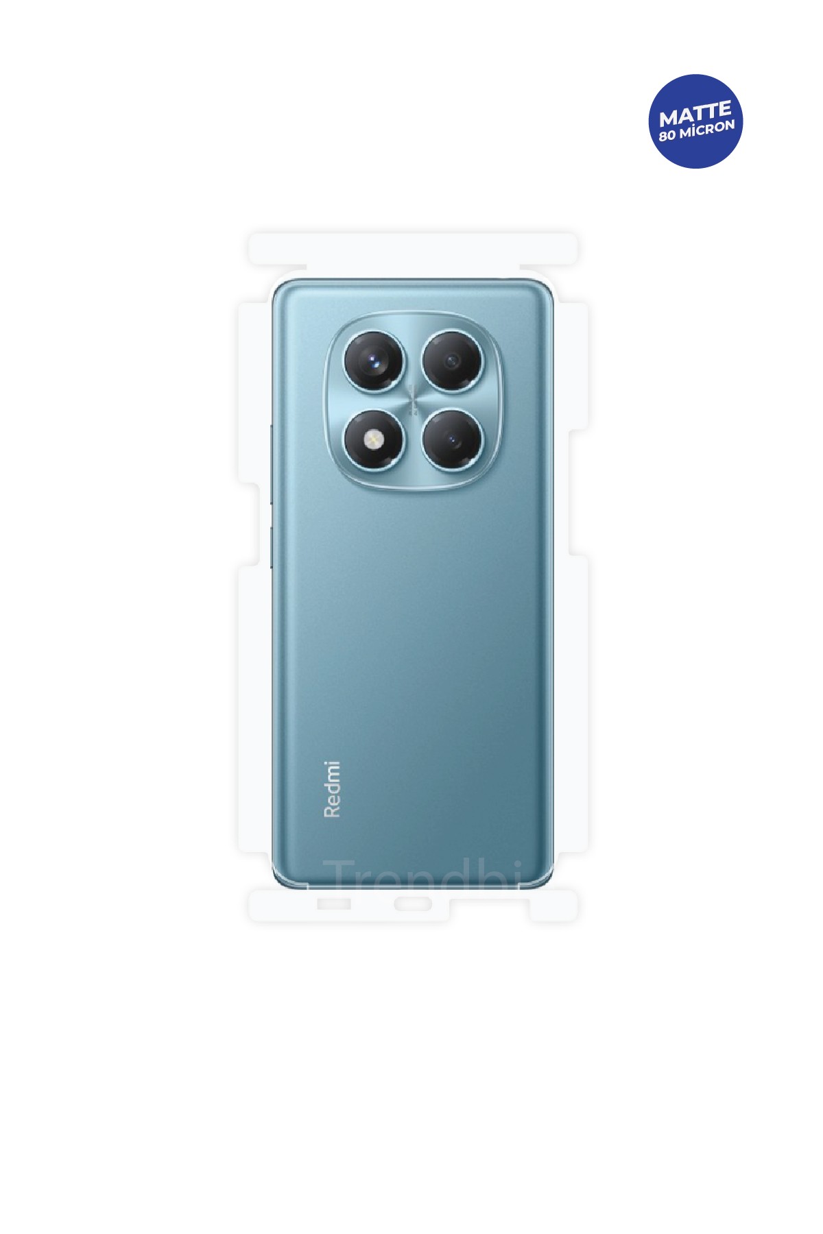 Xiaomi Redmi Note 14 Pro - Arka/Yan Koruyucu Mat TPU Film (80 micron)
