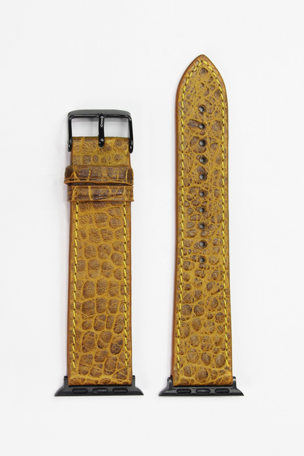 Apple Watch Croco Deri Kordon Hardal - 38/40/41 mm