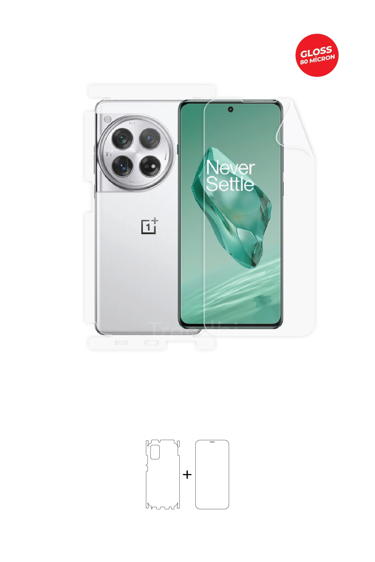 Fullbody Koruyucu Parlak Şeffaf TPU Film (80 micron)