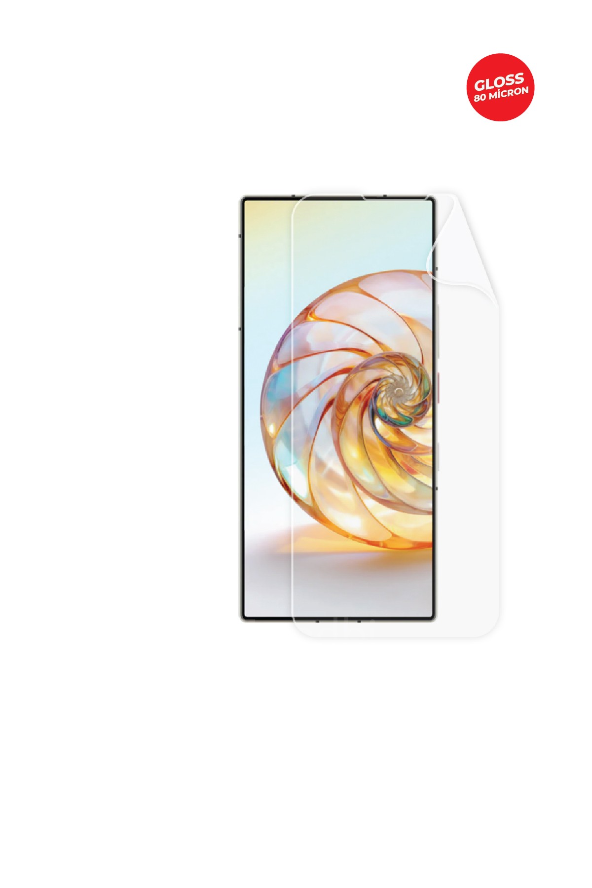 ZTE Nubia Z60 Ultra 5G - Ekran Koruyucu Parlak Şeffaf TPU Film (80 micron)