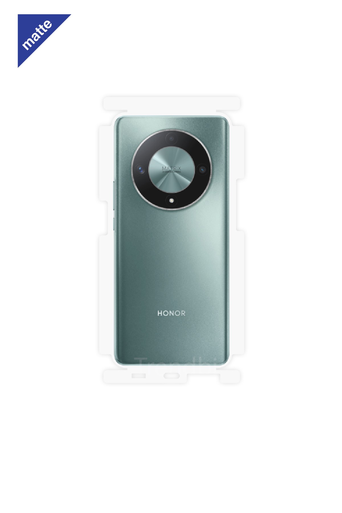 Honor X9b - Arka/Yan Koruyucu Mat Şeffaf Poliüretan Film (150 micron)