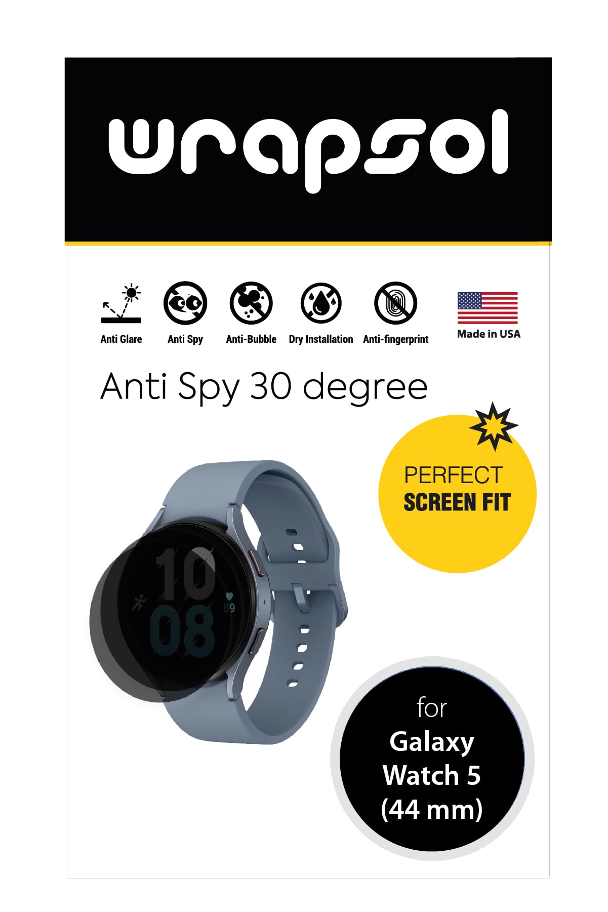 Samsung Galaxy Watch 5 / 44 mm - Mat Hayalet Ekran Koruyucu Film (120 micron)