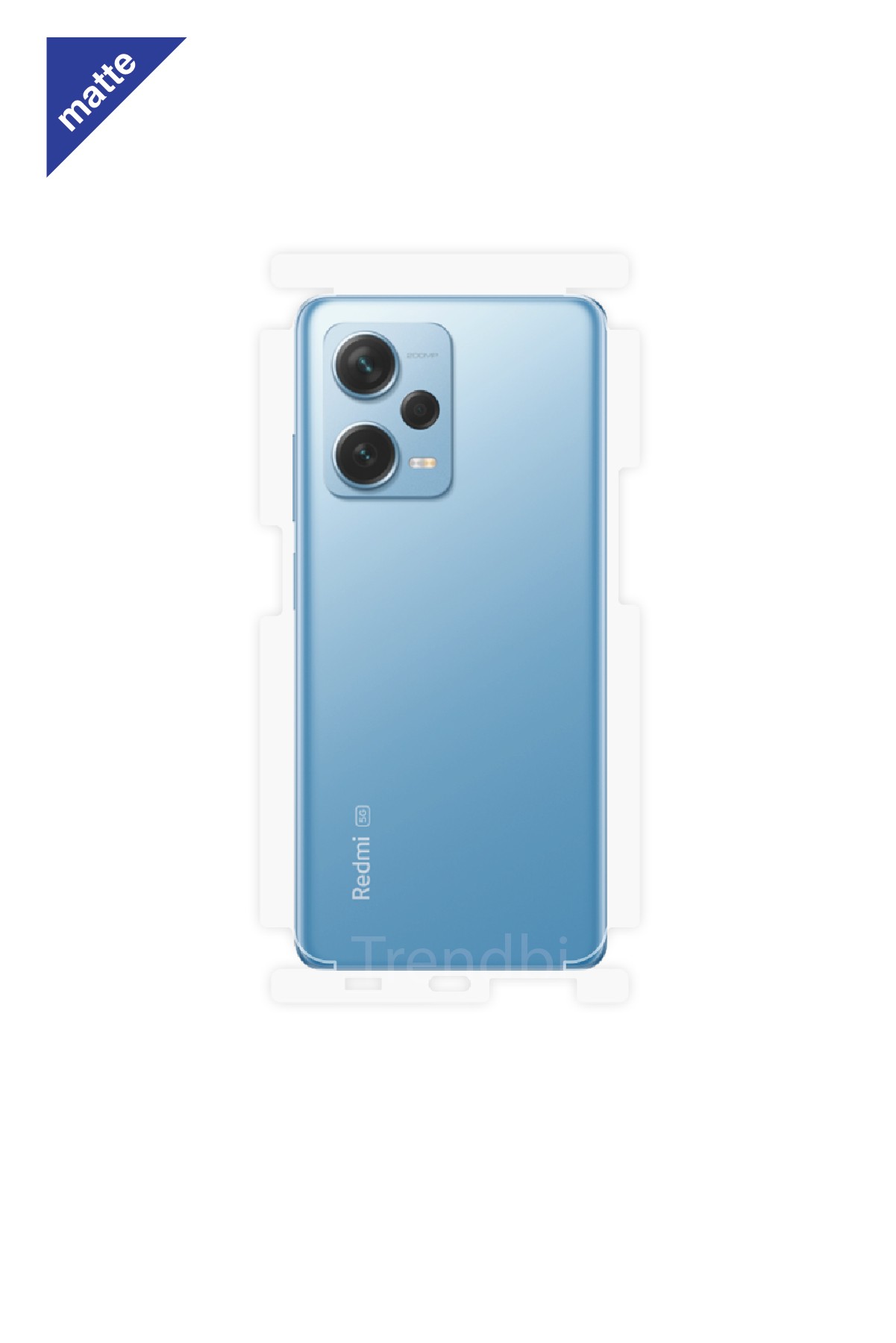 Xiaomi Redmi Note 12 Pro Plus - Arka/Yan Koruyucu Mat Şeffaf Poliüretan Film (150 micron)