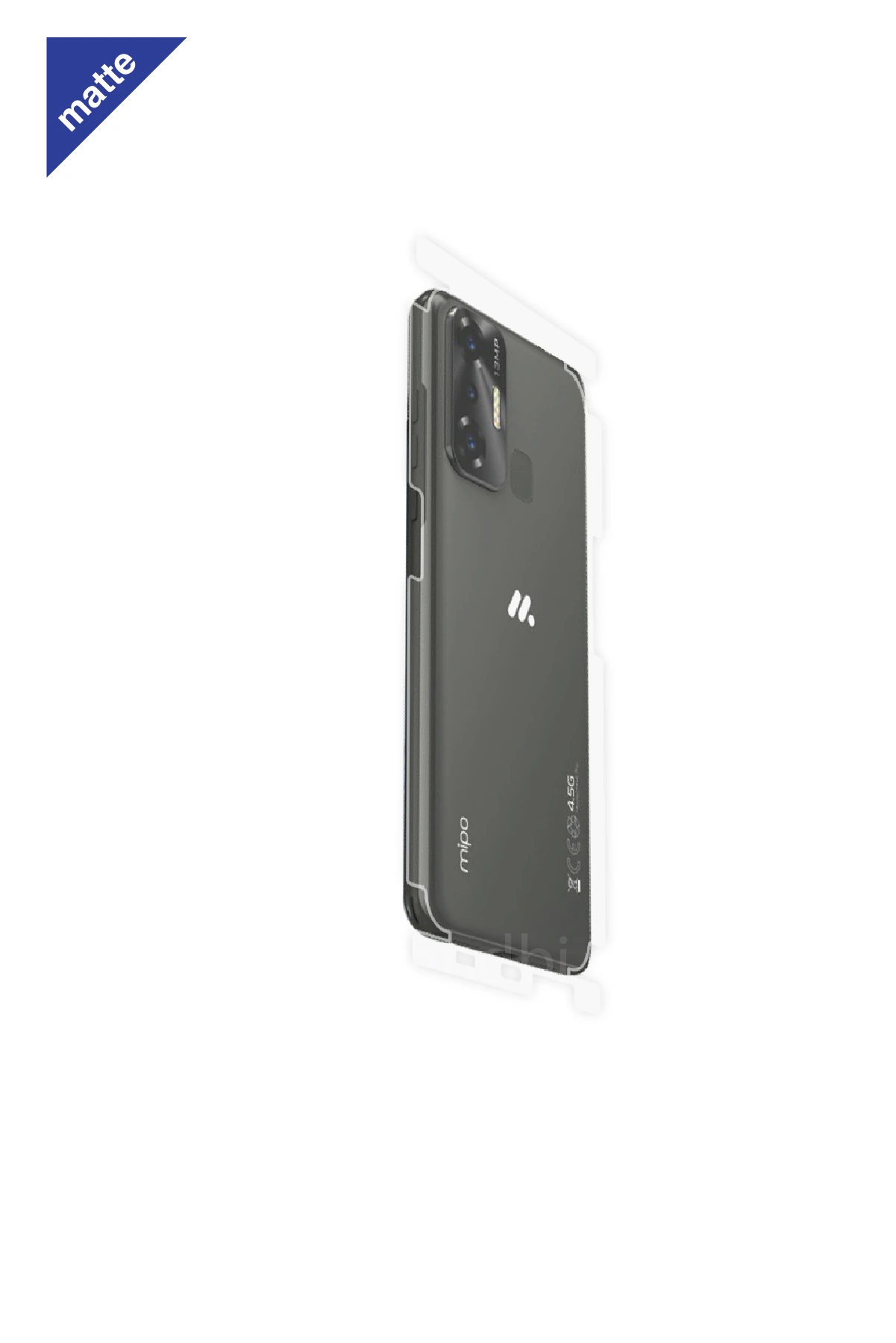 Mipo M17 - Arka/Yan Koruyucu Mat Şeffaf Poliüretan Film (150 micron)