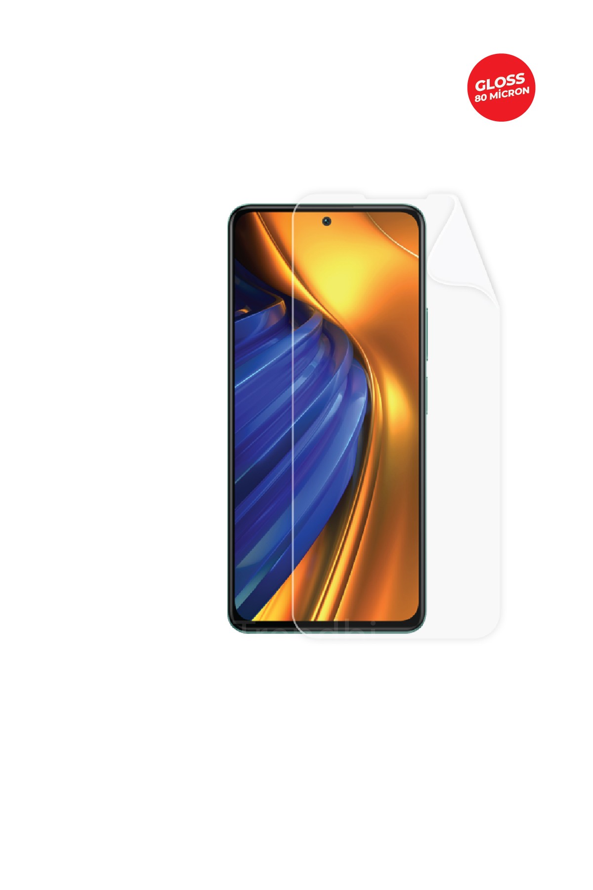 Xiaomi Poco F4 - Ekran Koruyucu Parlak Şeffaf TPU Film (80 micron)