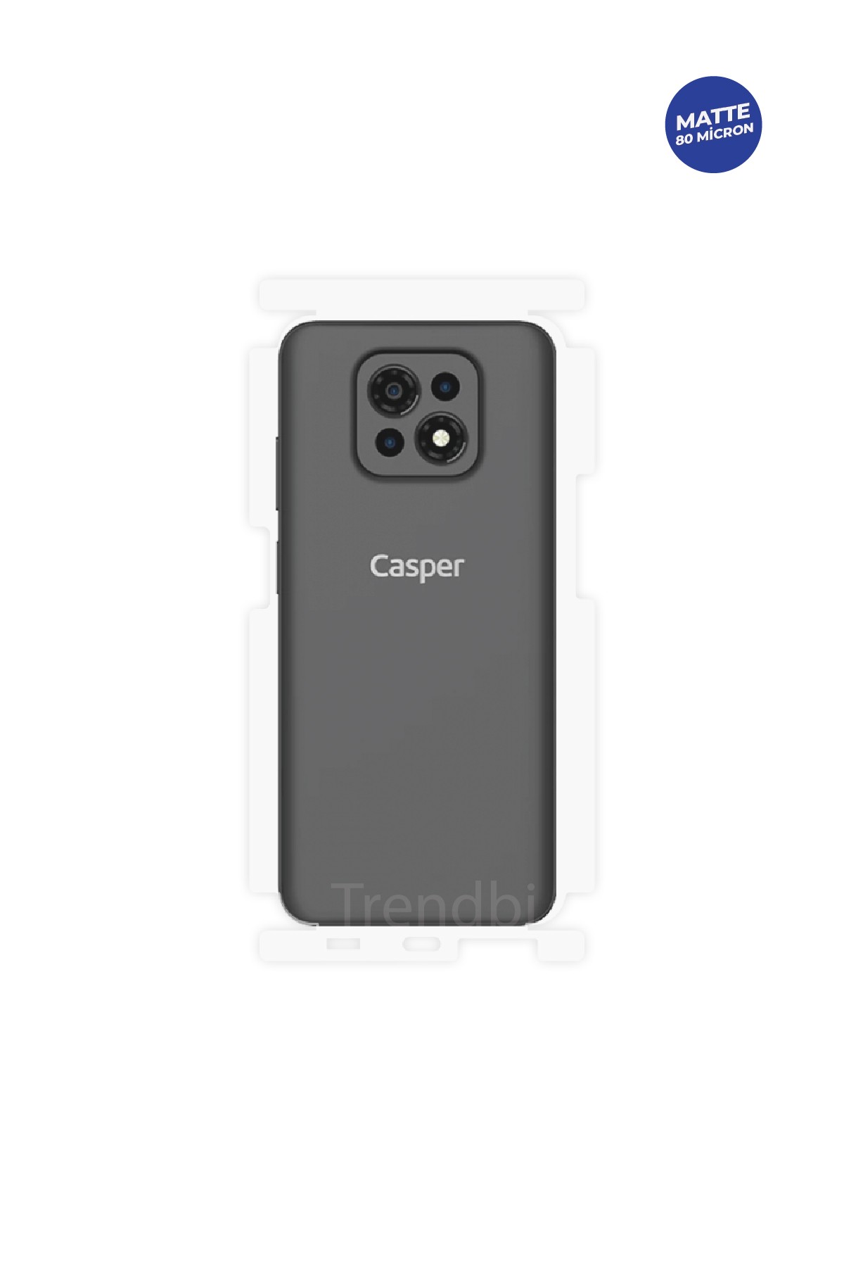 Casper Via M35 - Arka/Yan Koruyucu Mat TPU Film (80 micron)