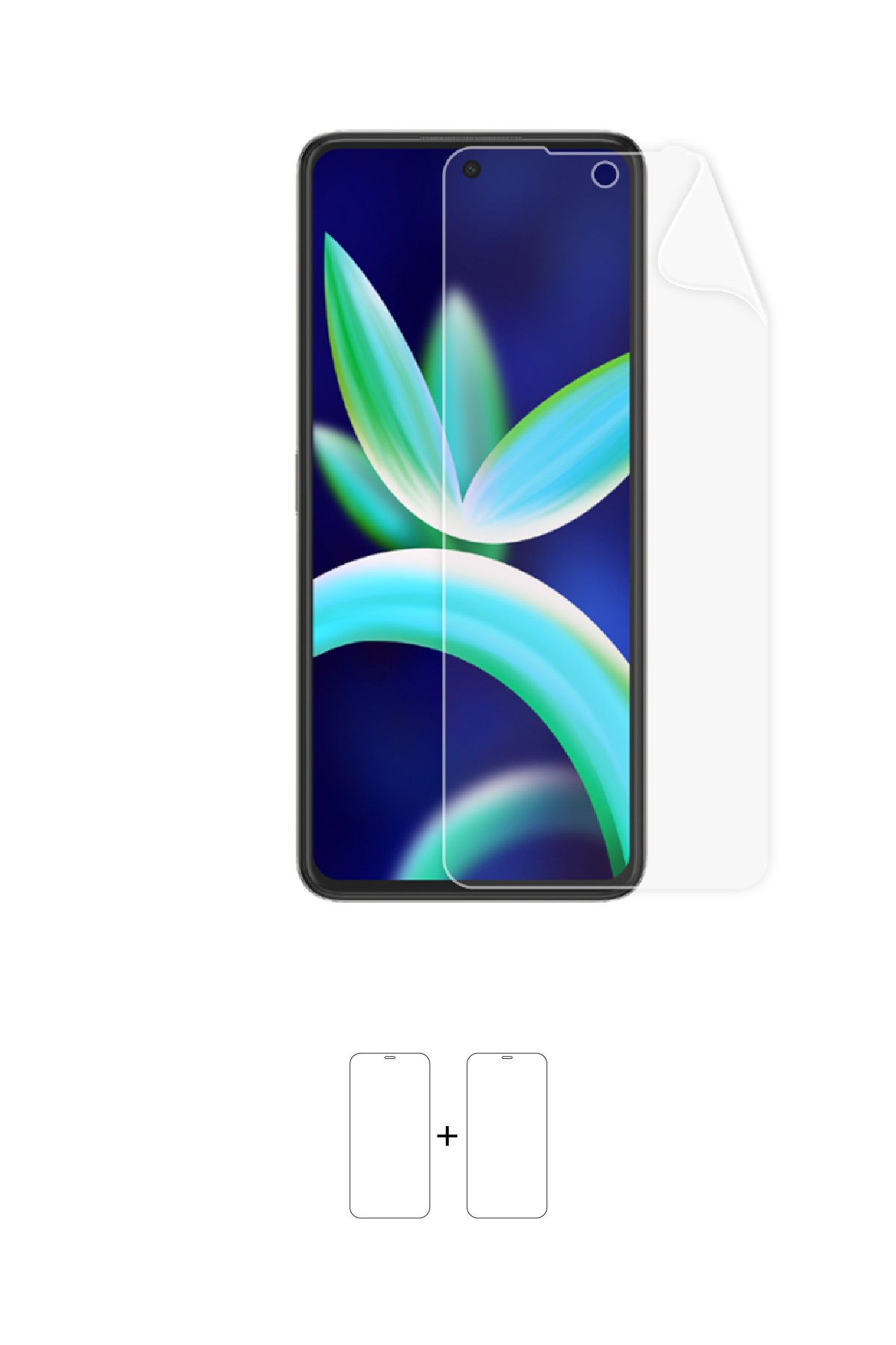 Omix X600 - Ekran Koruyucu Parlak Şeffaf Poliüretan Film (150 mikron)