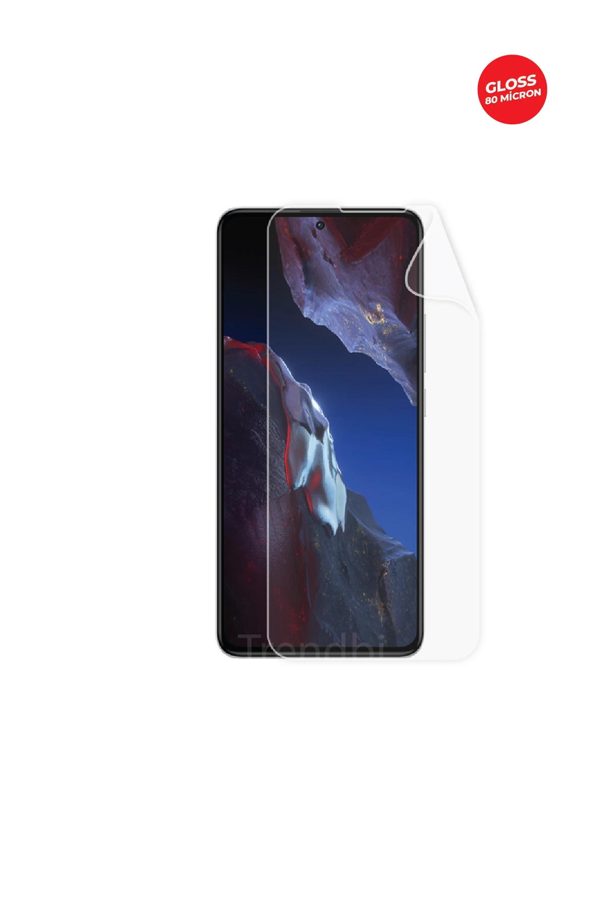 Xiaomi Poco F5 Pro - Ekran Koruyucu Parlak Şeffaf TPU Film (80 micron)