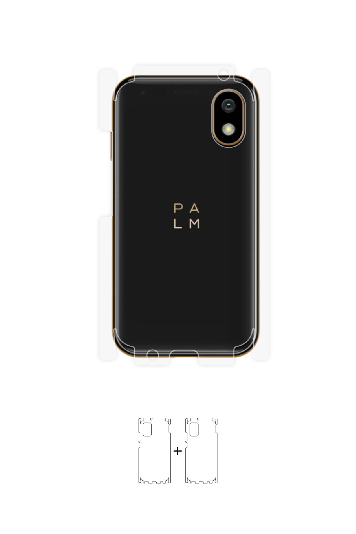 Palm Pvg100e - Arka/Yan Koruyucu Parlak Şeffaf Poliüretan Film (150 micron)