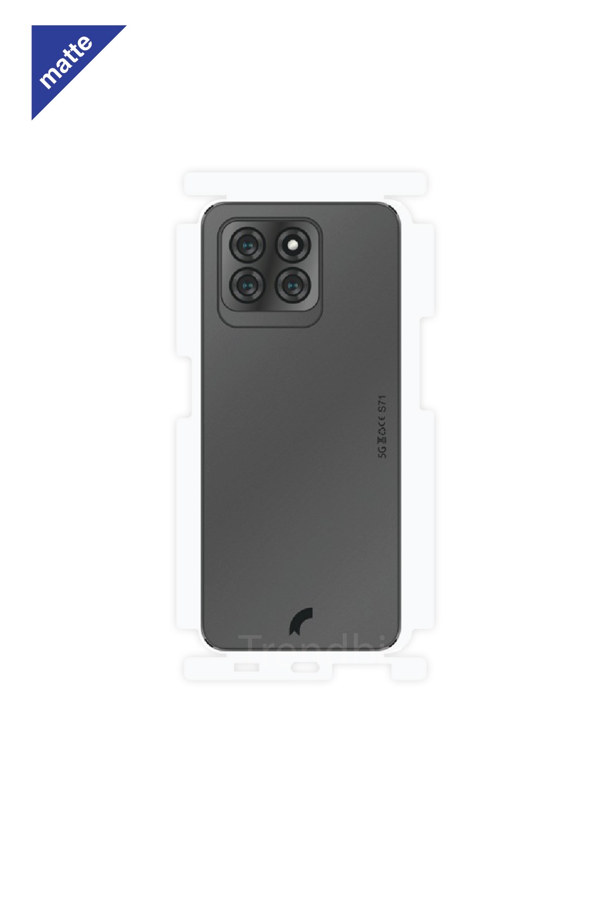 Reeder s71 - Arka/Yan Koruyucu Mat Şeffaf Poliüretan Film (150 micron)