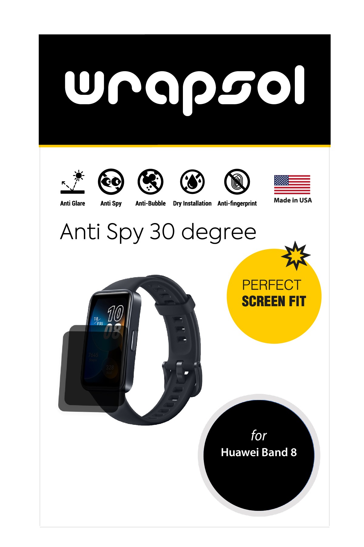 Huawei Band 8 - Mat Hayalet Ekran Koruyucu Film (120 micron)