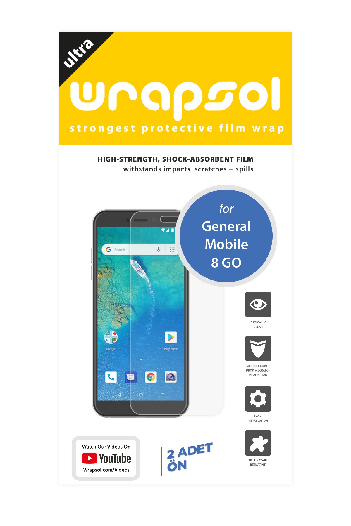 General Mobile GM 8 Go
