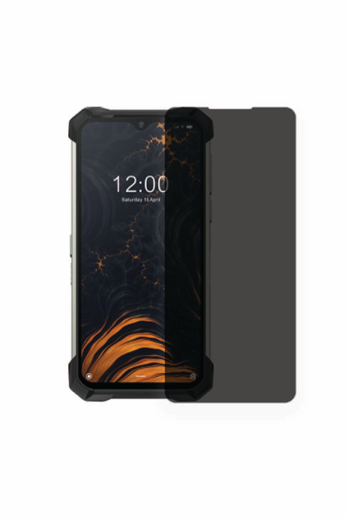 Doogee S88 Pro - Mat Hayalet Ekran Koruyucu Film (120 micron)