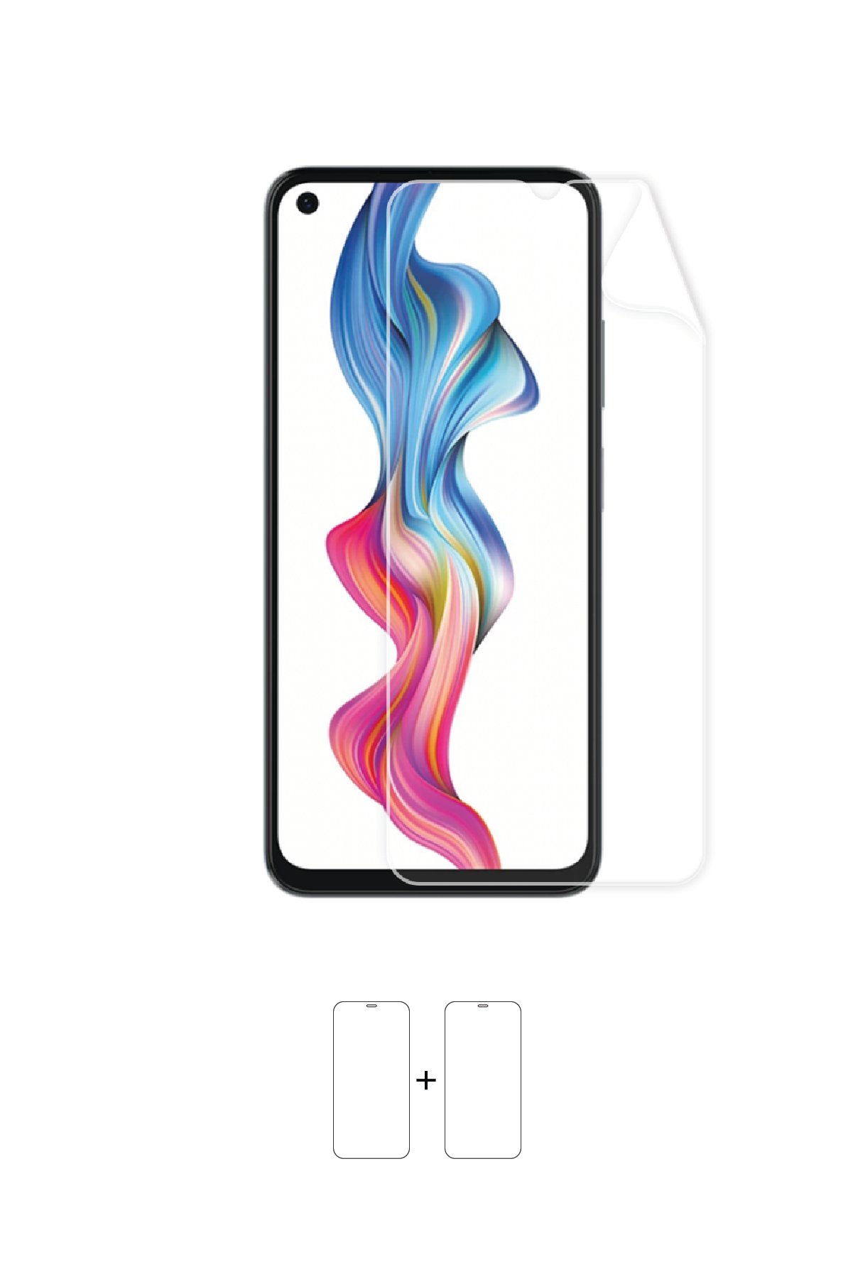 Casper Via X30 Plus - Ekran Koruyucu Parlak Şeffaf Poliüretan Film (150 mikron)