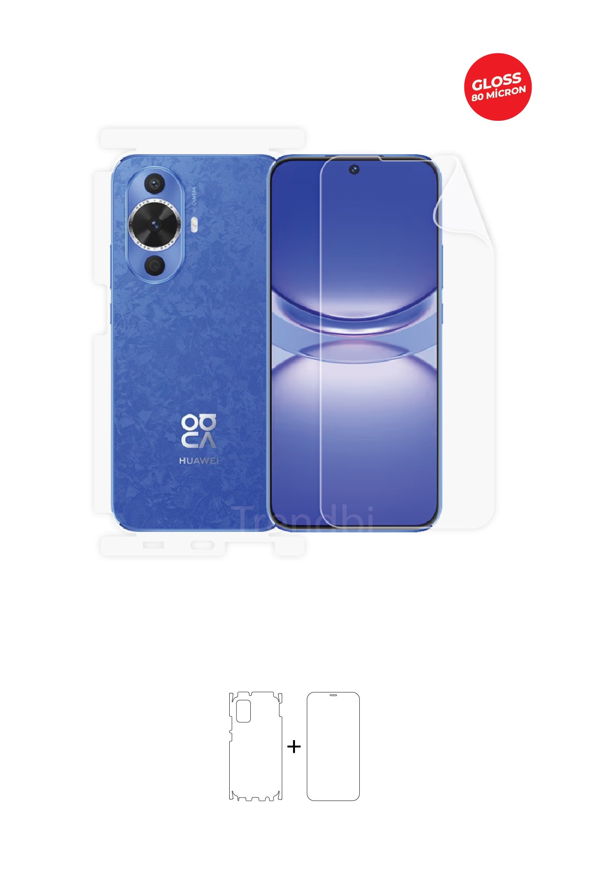 Fullbody Koruyucu Parlak Şeffaf TPU Film (80 micron)