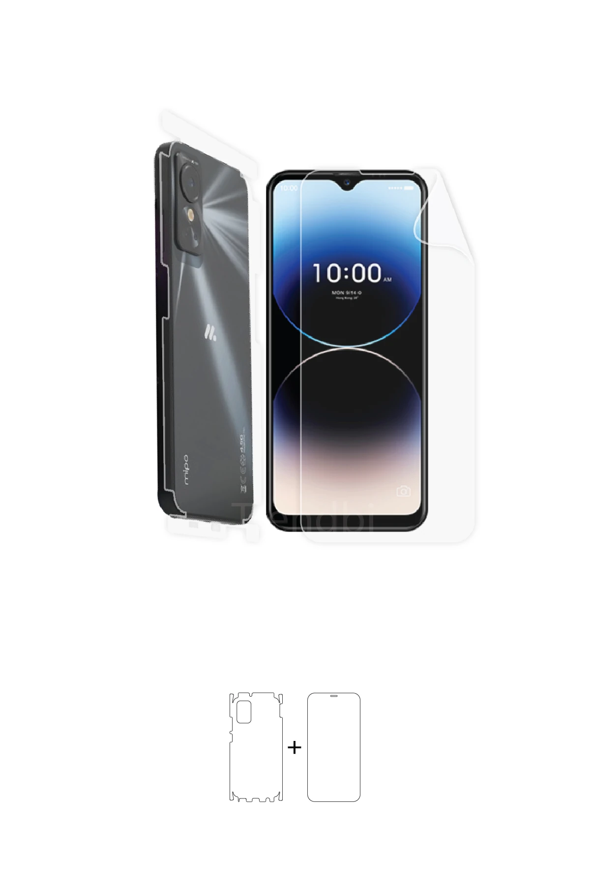 Mipo M46 Pro - Fullbody Koruyucu Parlak Şeffaf Poliüretan Film (150 micron)